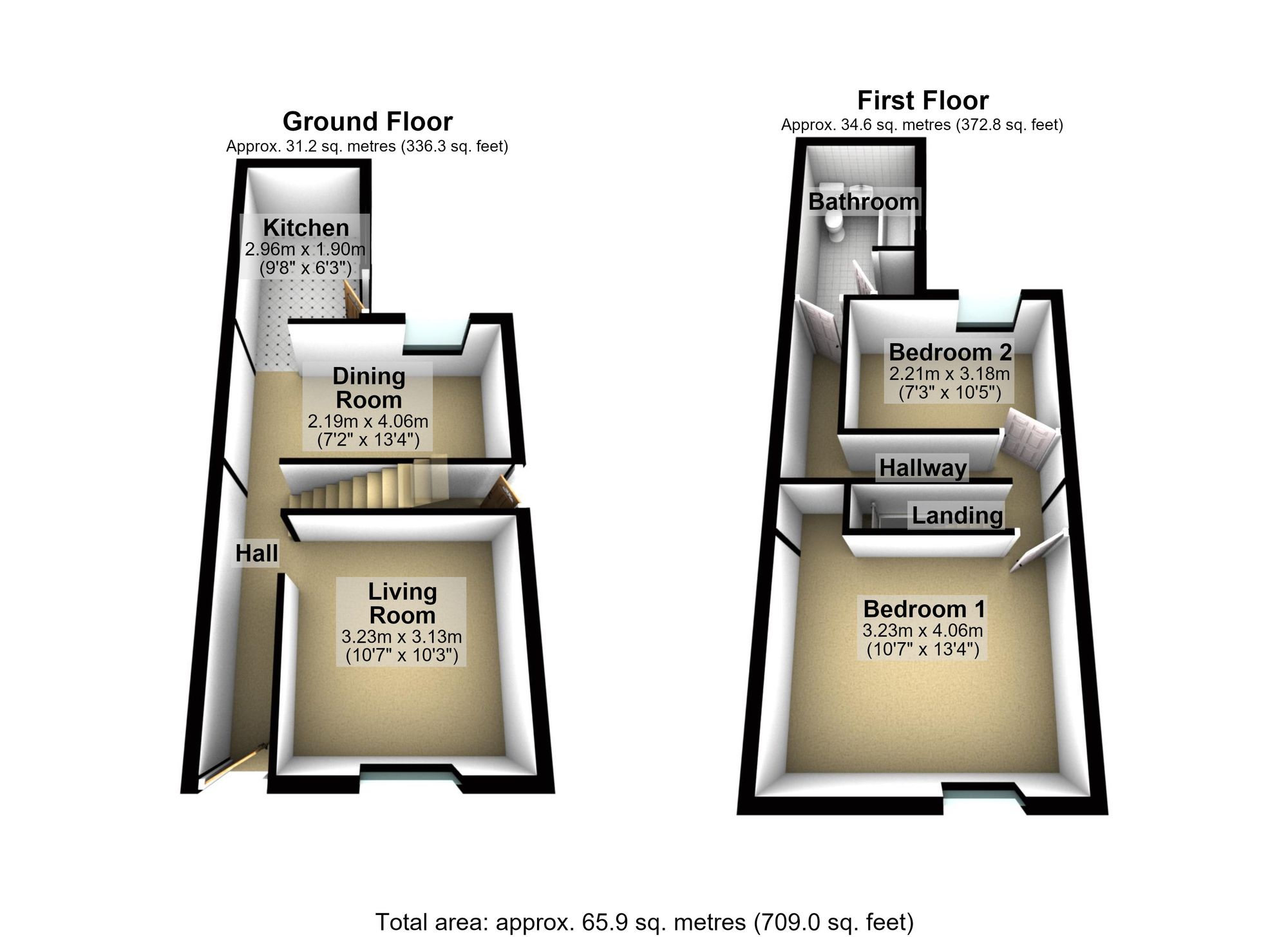 9 Great Park Street, Wellingborough floorplan