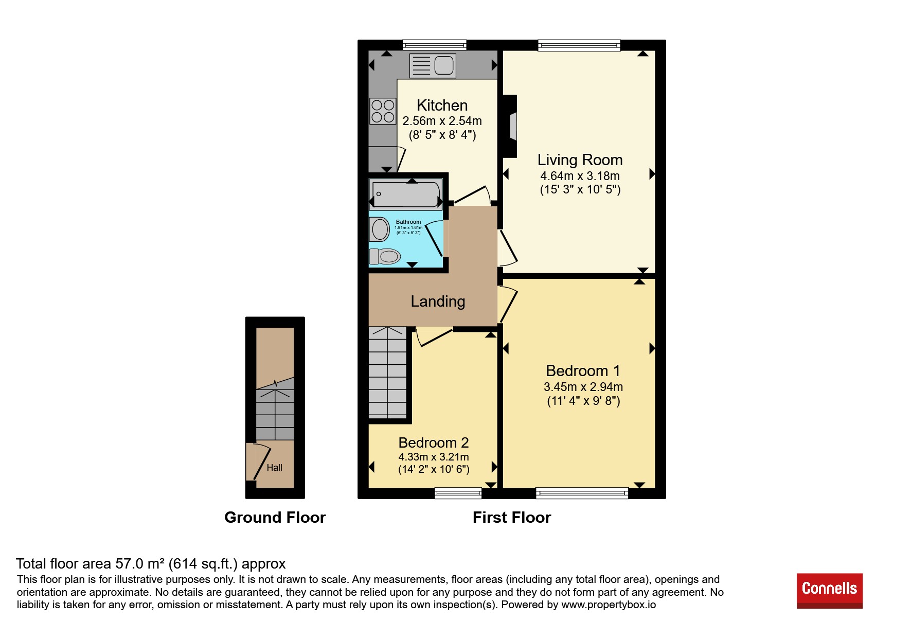 Swaythling Road, Southampton floorplan