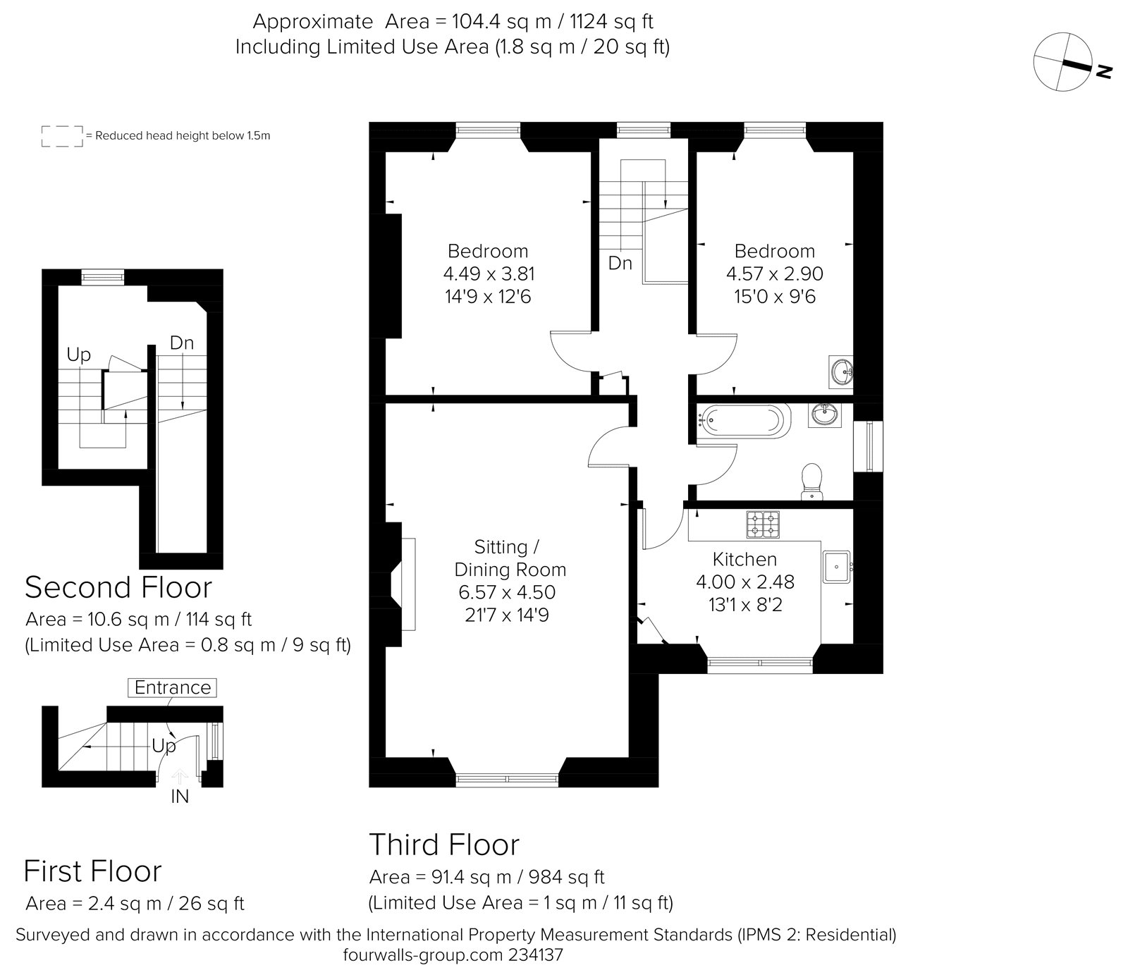 2 Bedrooms Flat for sale in Worcester Crescent, Clifton, Bristol BS8