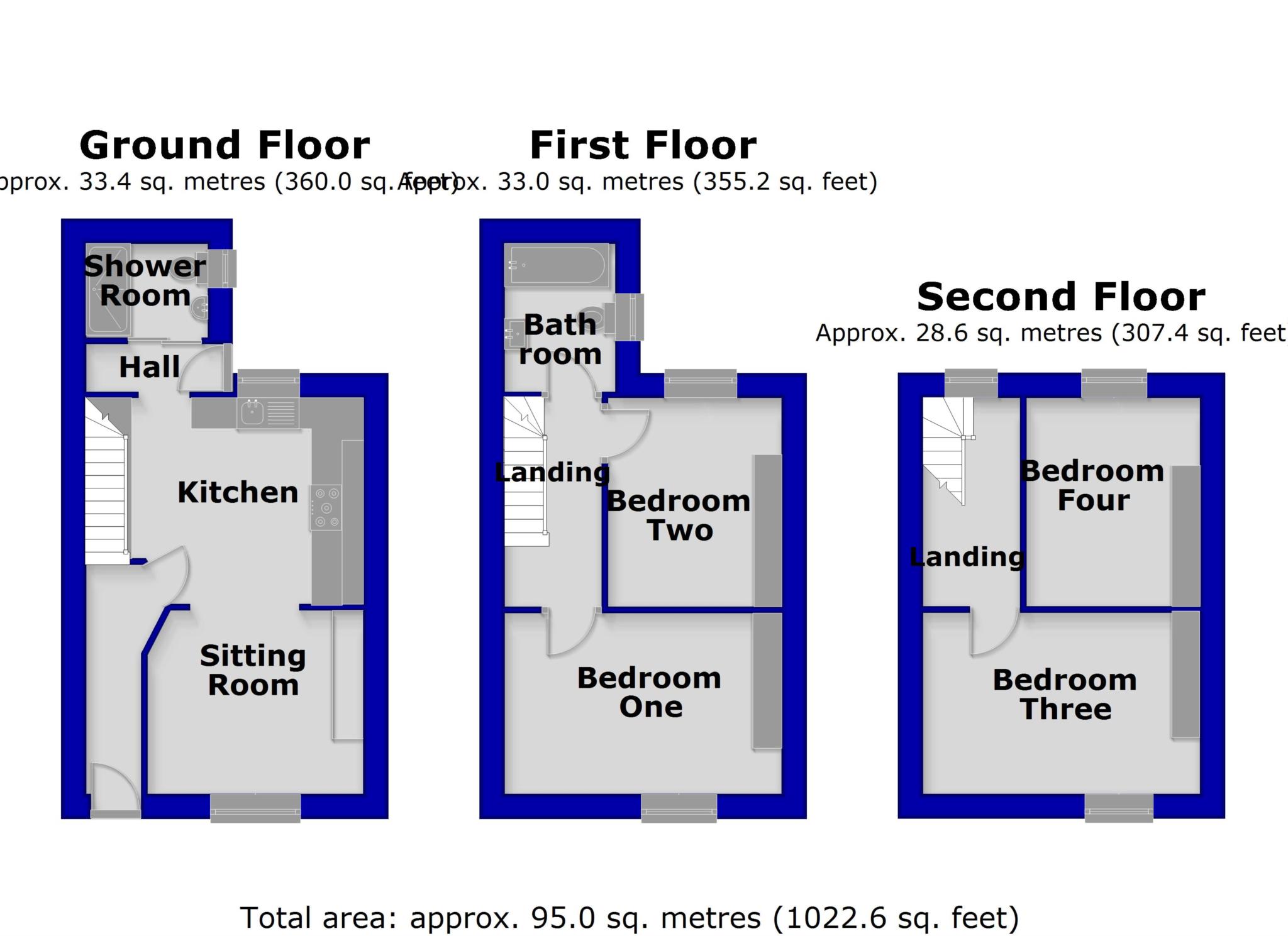21, Church Street, Aberdyfi floorplan