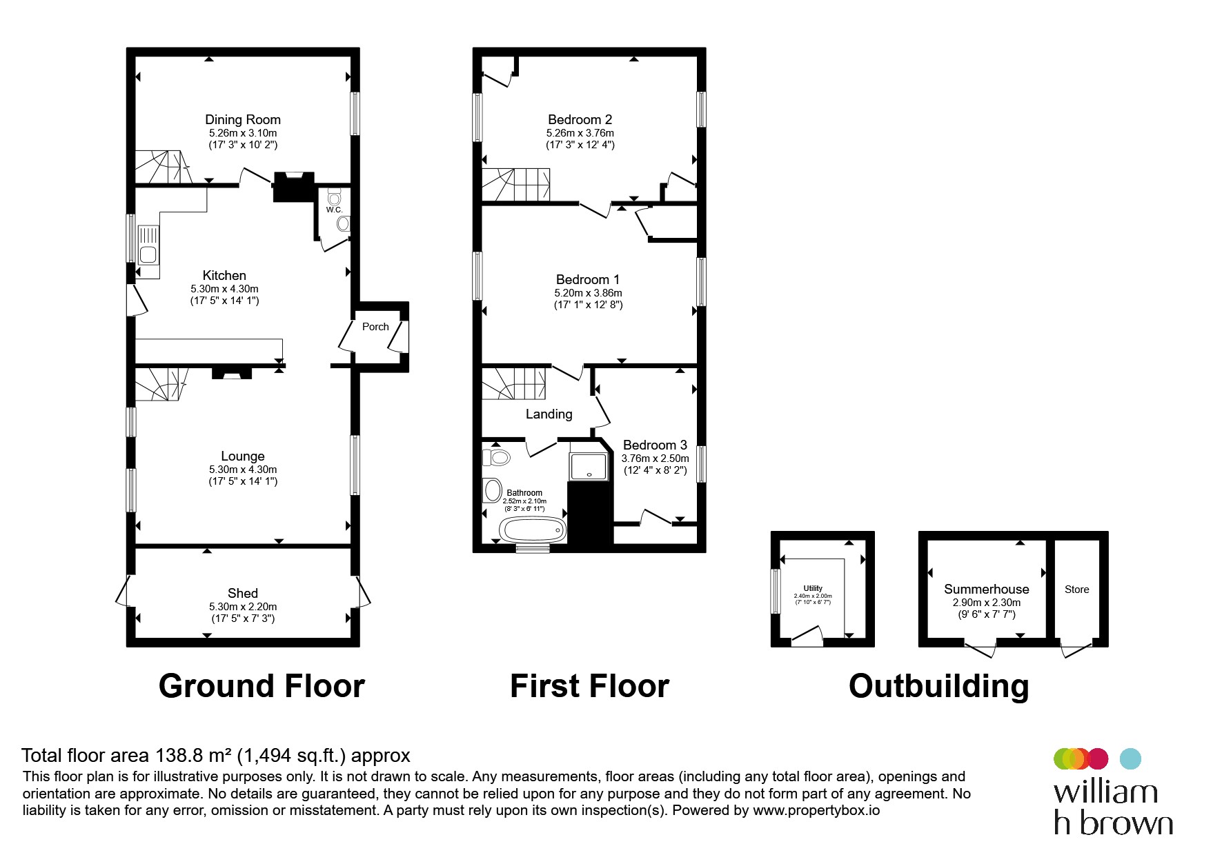 4, Colne Park Road, Colchester floorplan