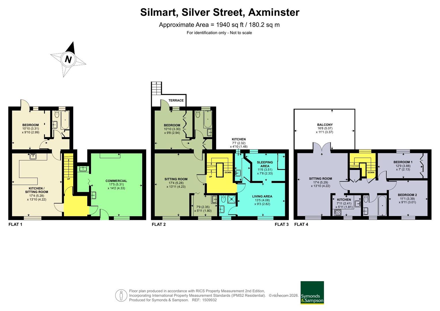 Silmart, Silver Street, Axminster floorplan
