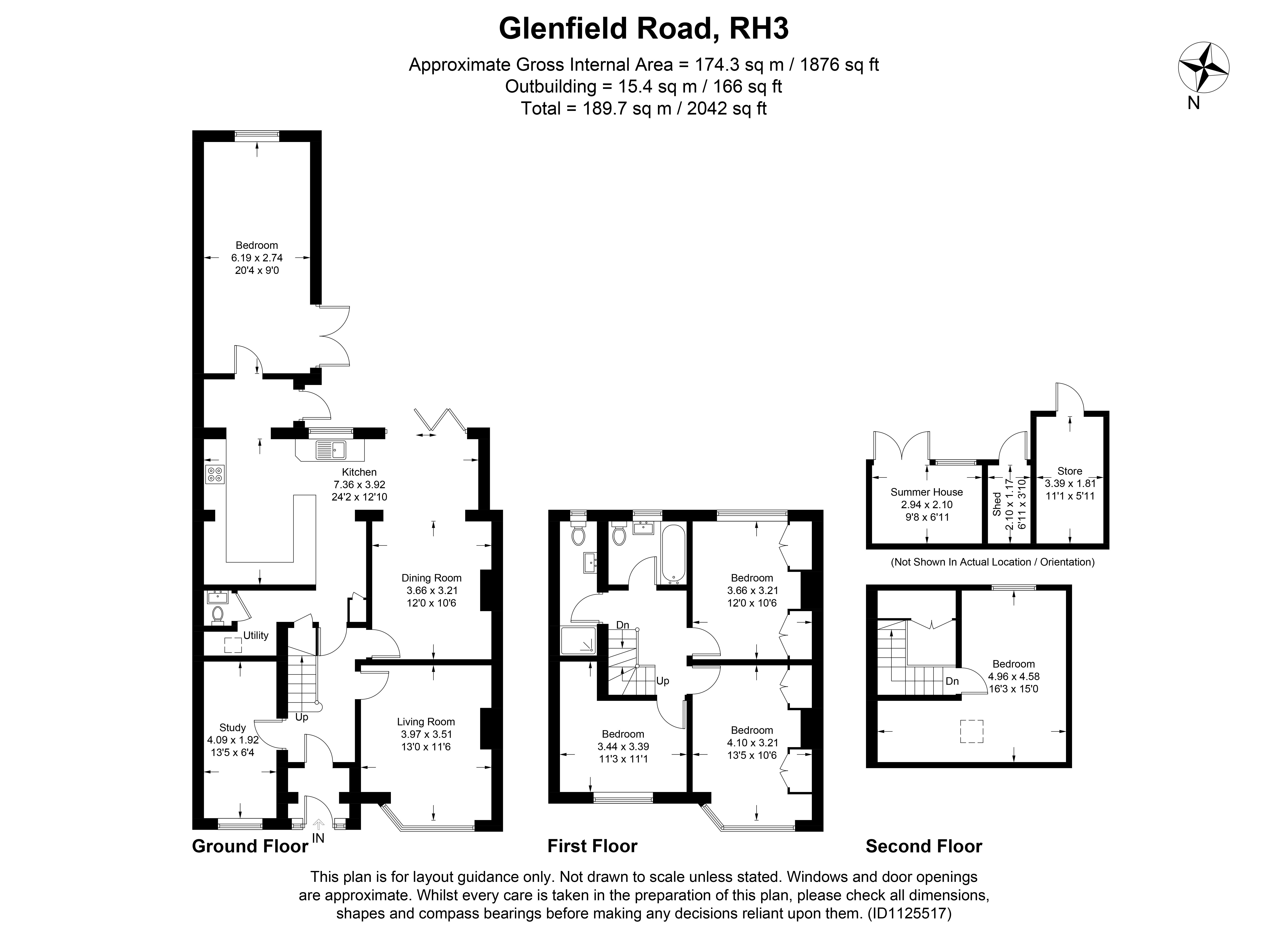 32, Glenfield Road, Betchworth floorplan