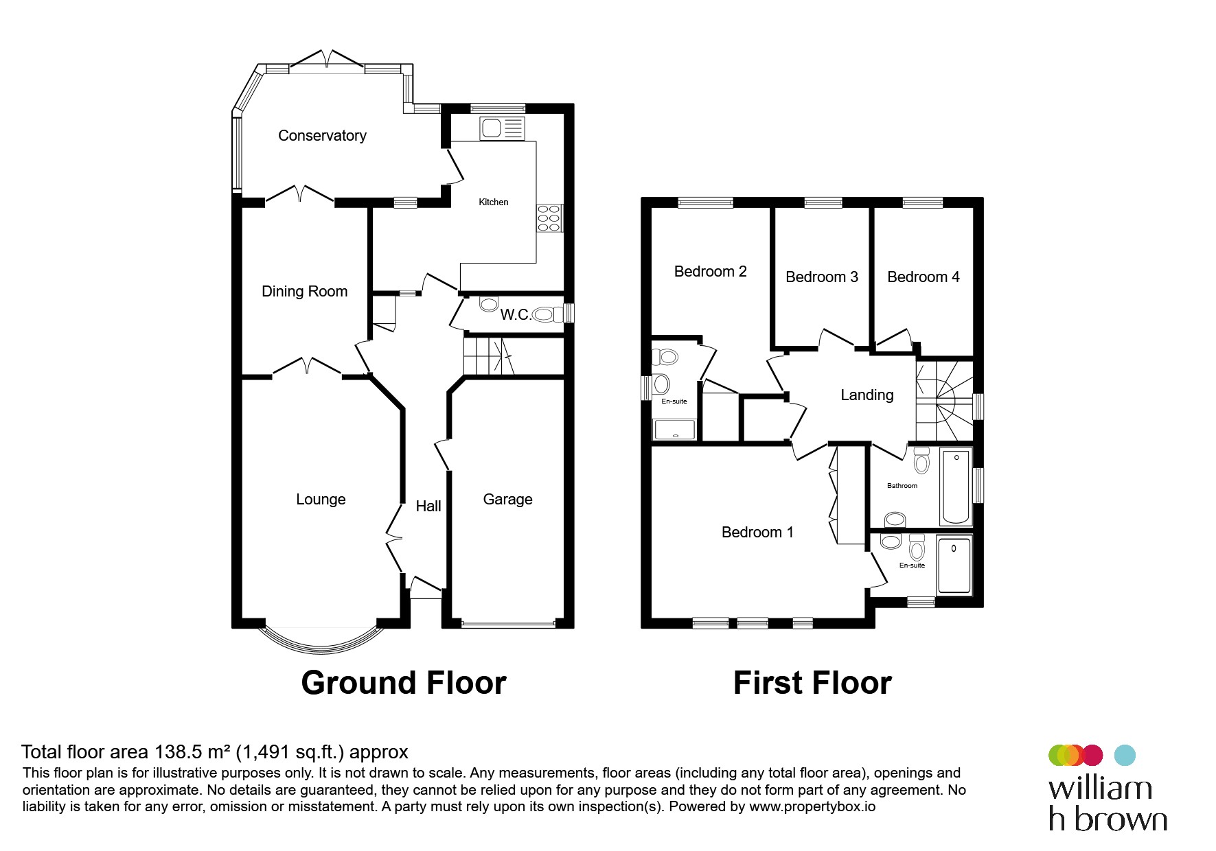 33, Willow Bank Drive, Pontefract floorplan