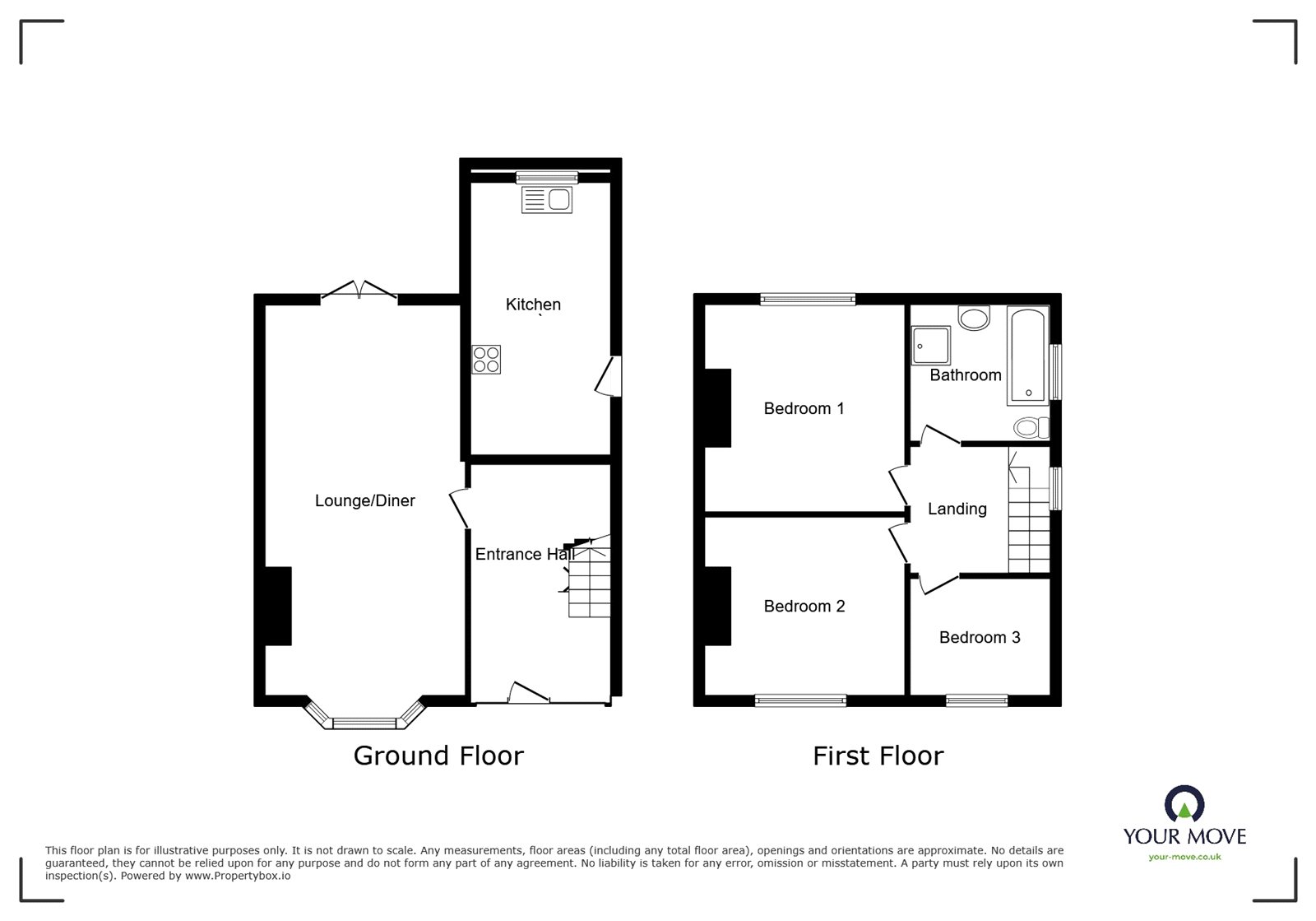 236, Blurton Road, Stoke On Trent floorplan