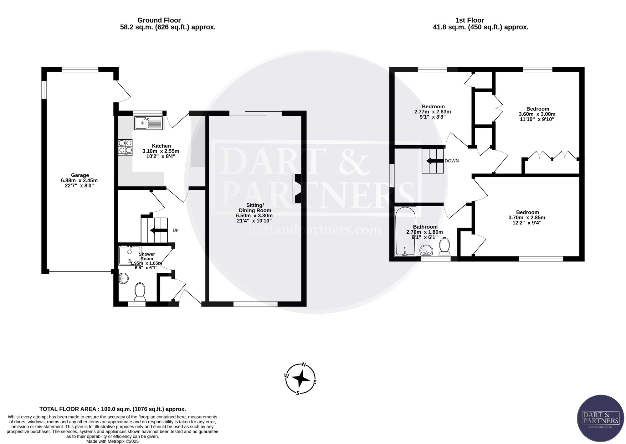 22 Sawyer Drive, Teignmouth floorplan