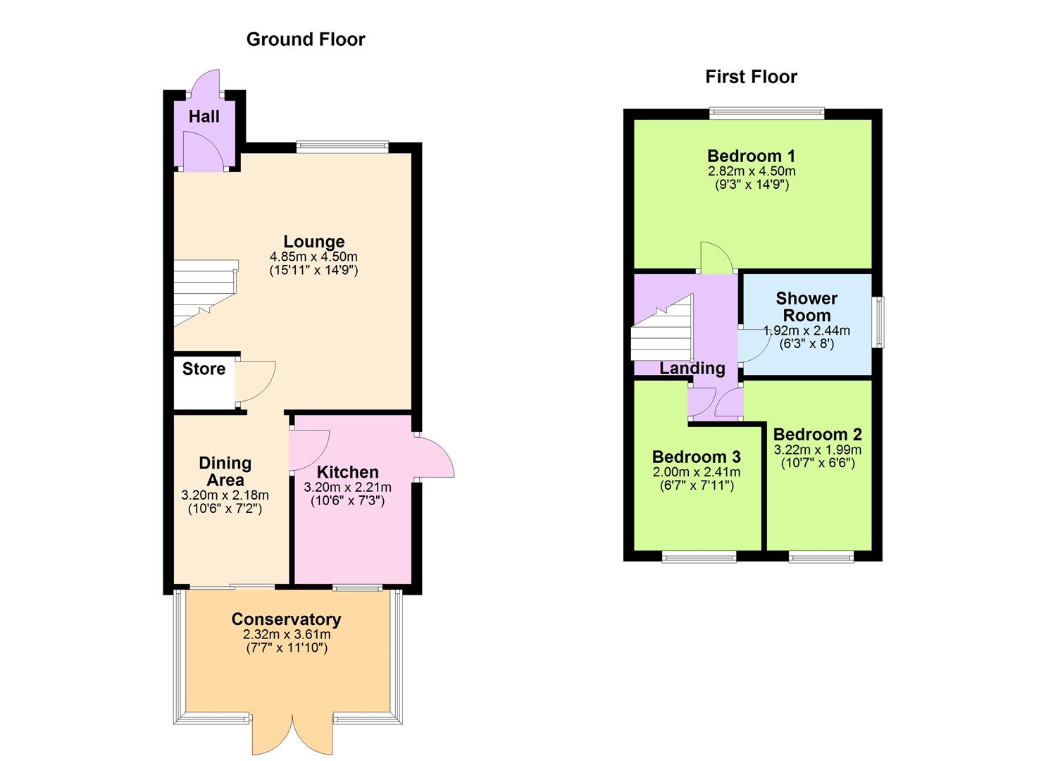 22, Templefield Gardens, Birmingham floorplan