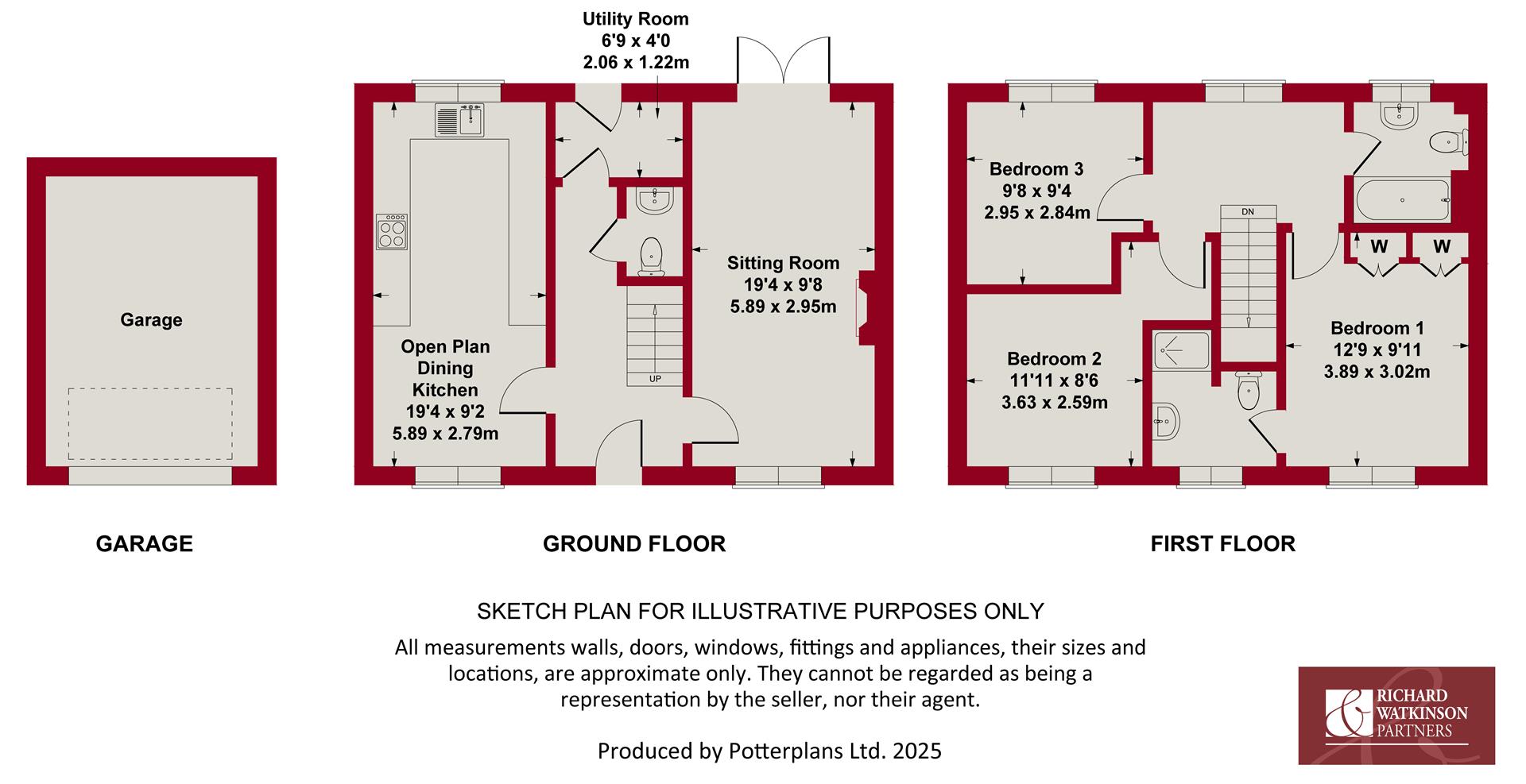 32, Swale Grove, Bingham floorplan