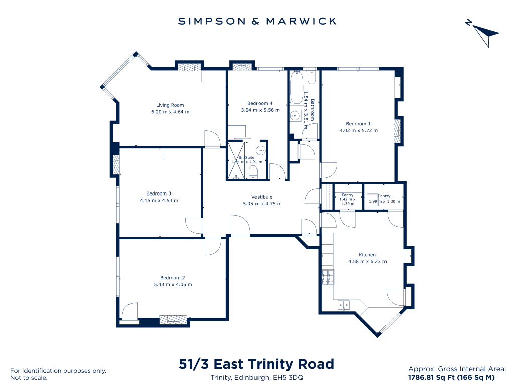 51/3, East Trinity Road, Edinburgh floorplan