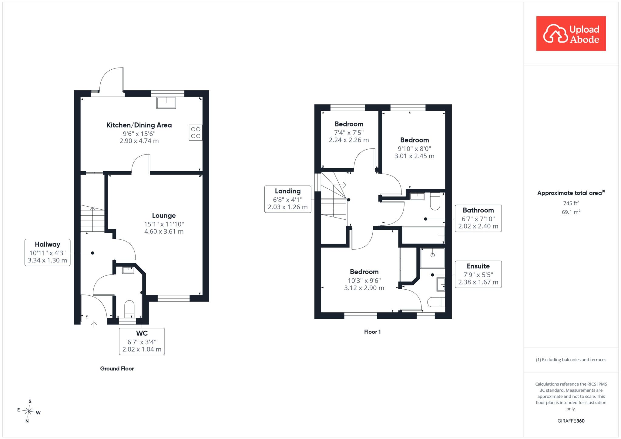 Kensington Place, Glasgow floorplan