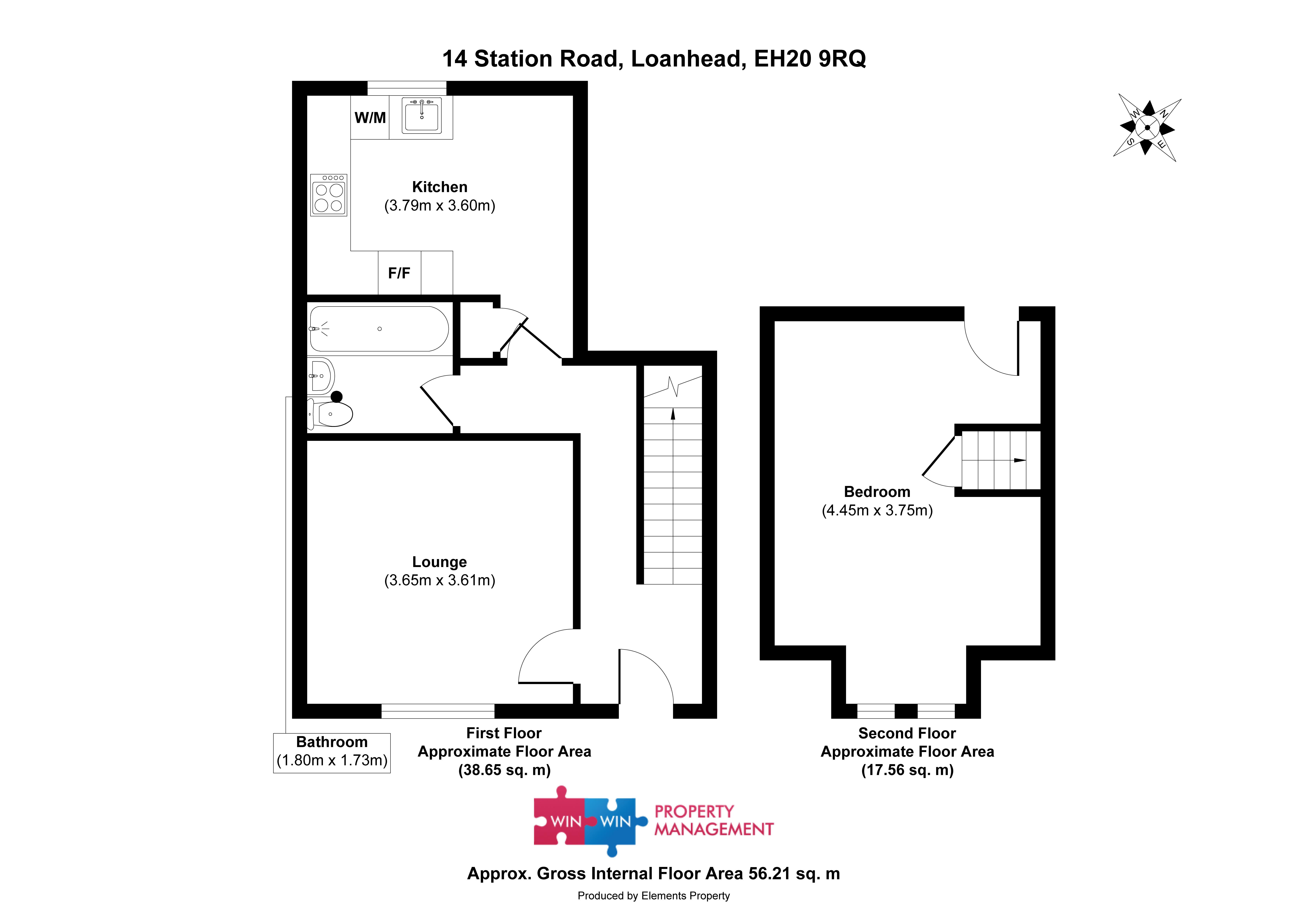 14 Station Road, Loanhead, EH20 9RQ, Loanhead floorplan