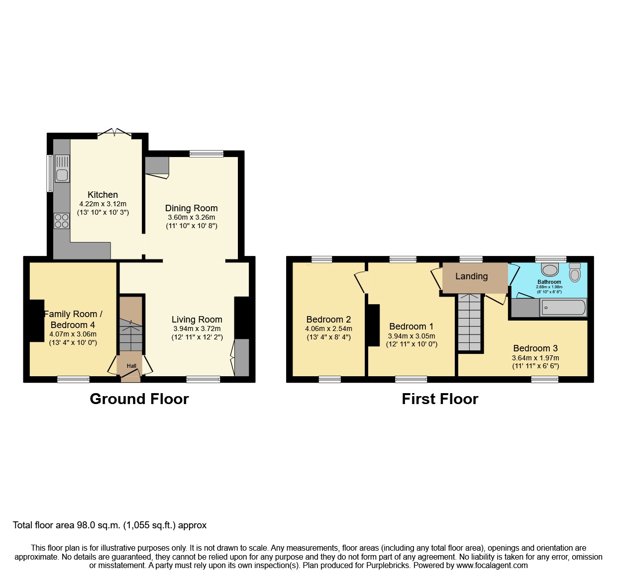 37, Serpentine Street, Market Rasen floorplan