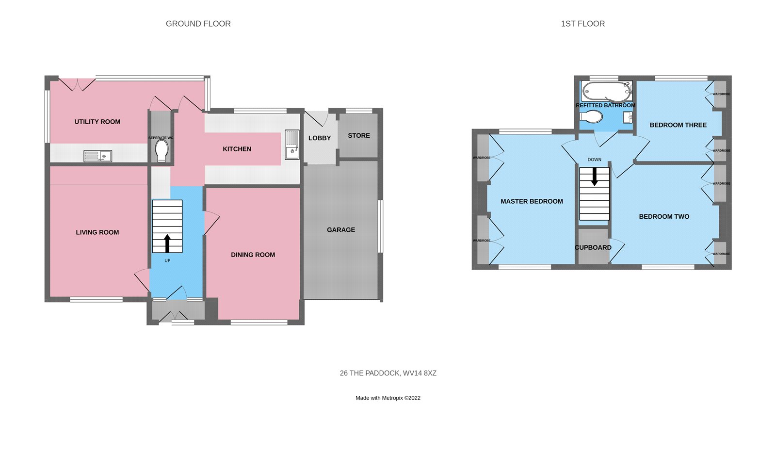 The Paddock, Coseley, Bilston, West Midlands WV14, 3 bedroom semi