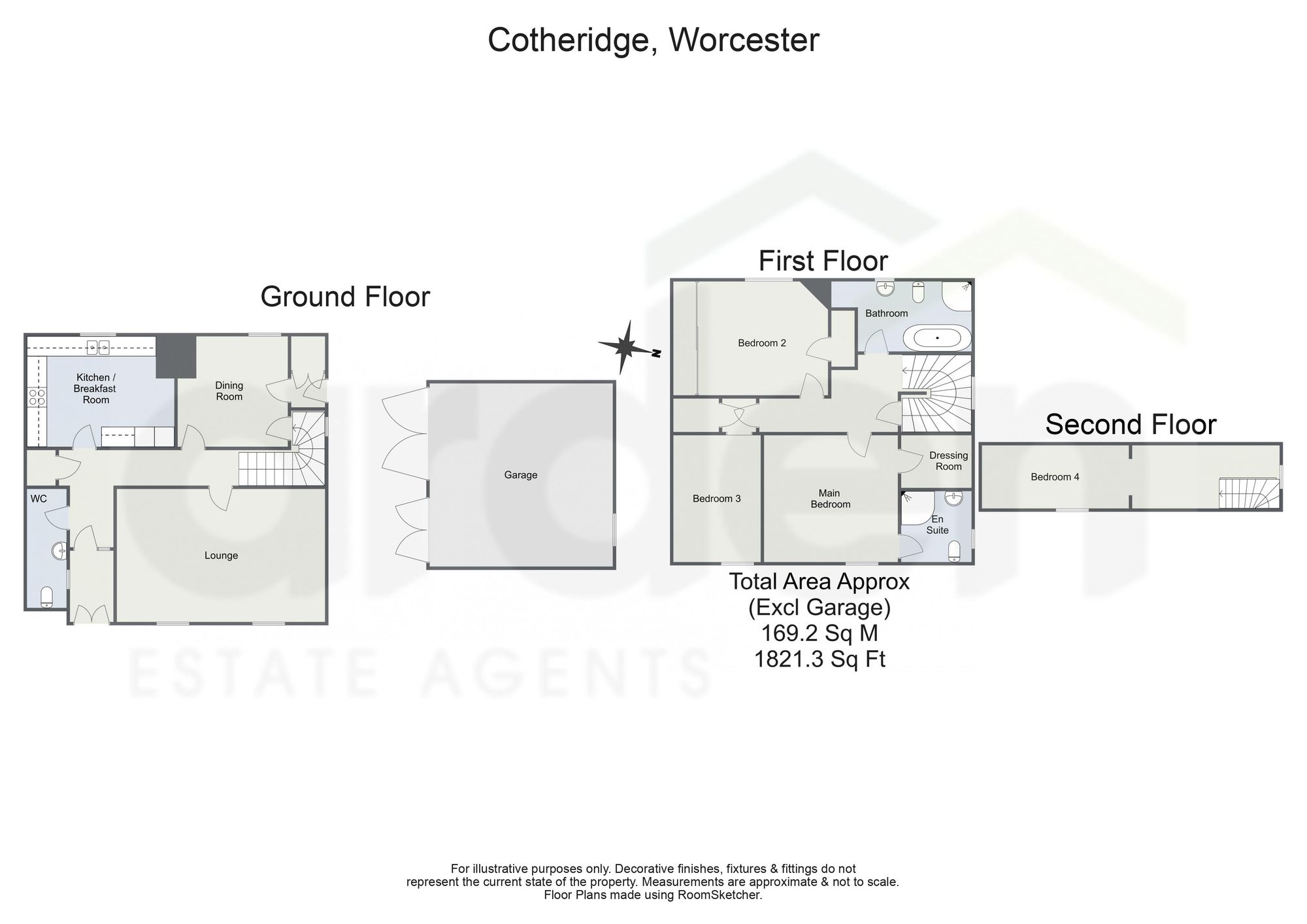 Berkeley House, Worcester floorplan