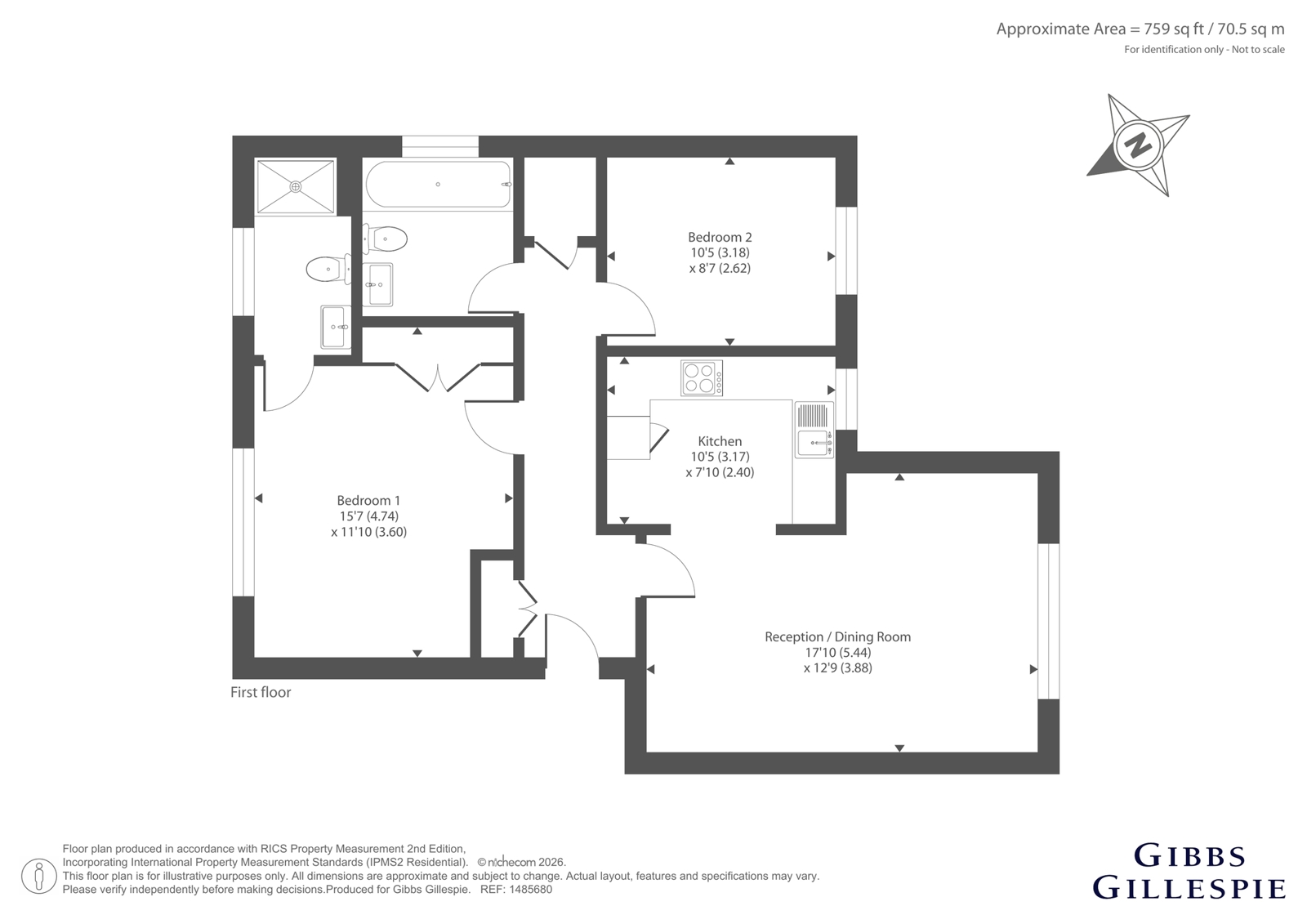 1A,, The Greenway, Rickmansworth floorplan