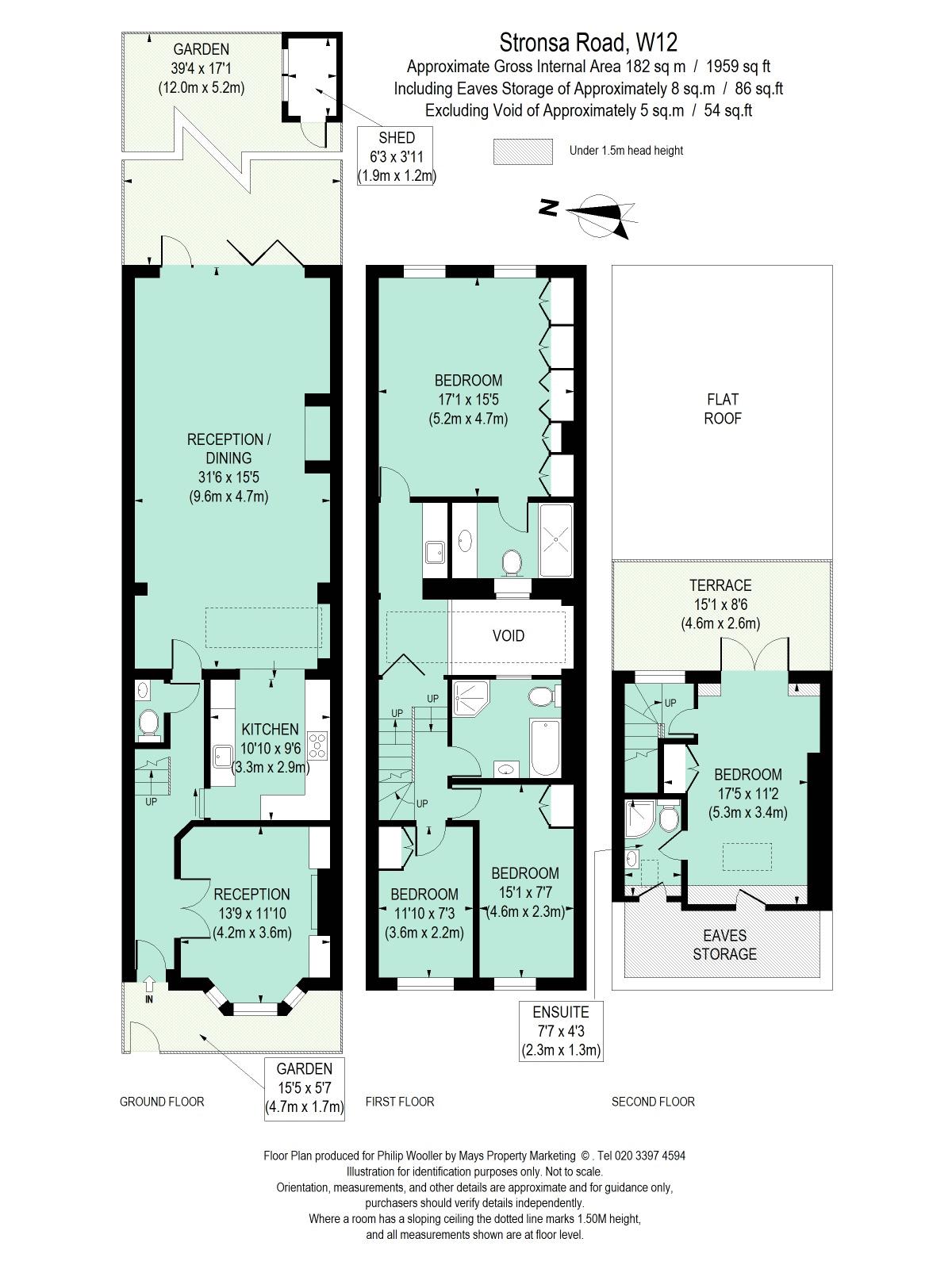 34, Stronsa Road, London floorplan