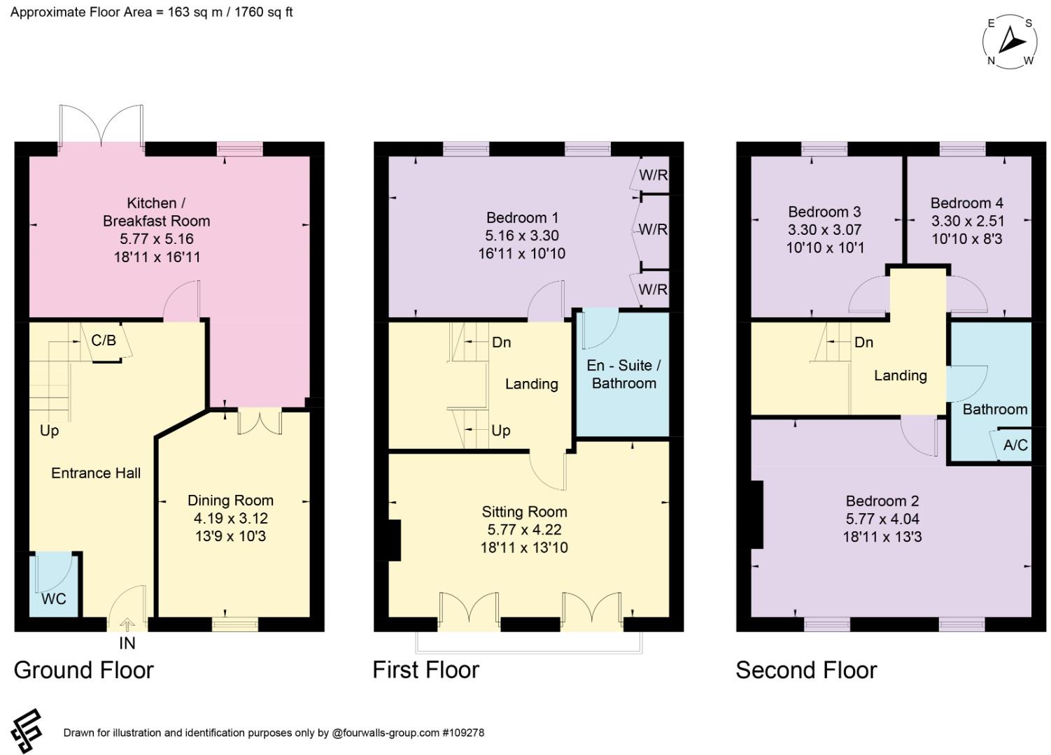 6, Cathedral Views, Salisbury floorplan