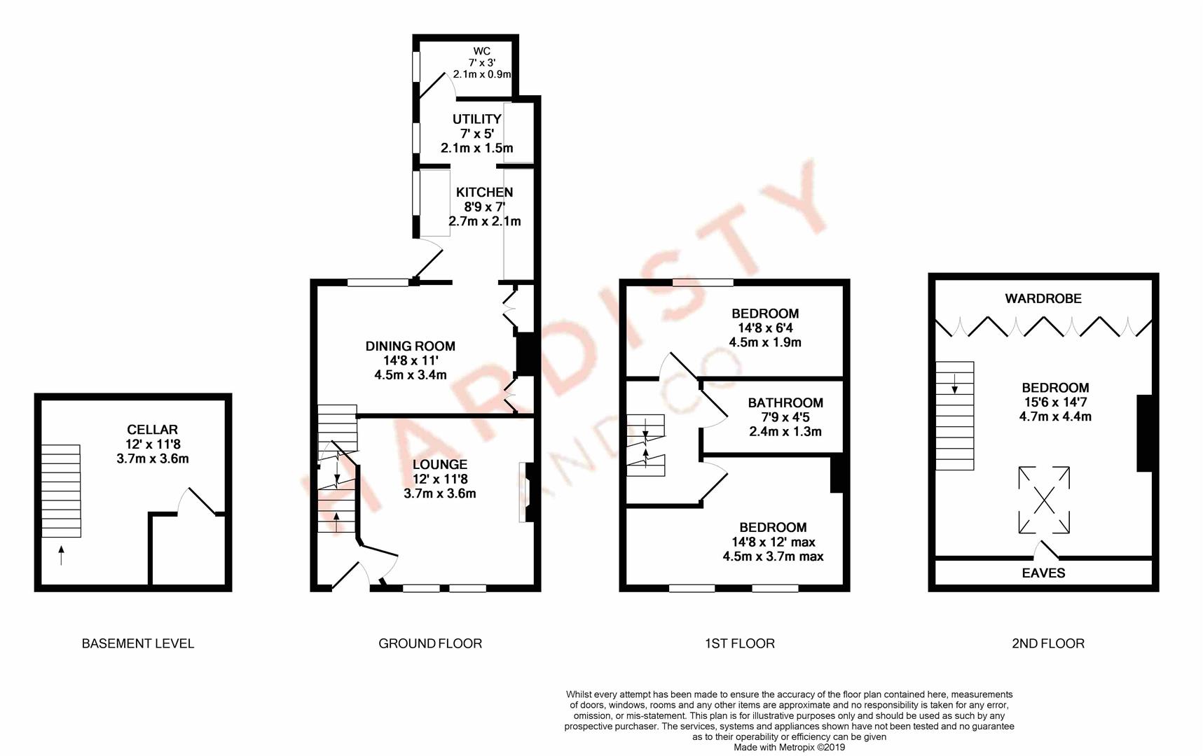 3 Bedrooms Terraced house for sale in St. Clair Terrace, Otley LS21