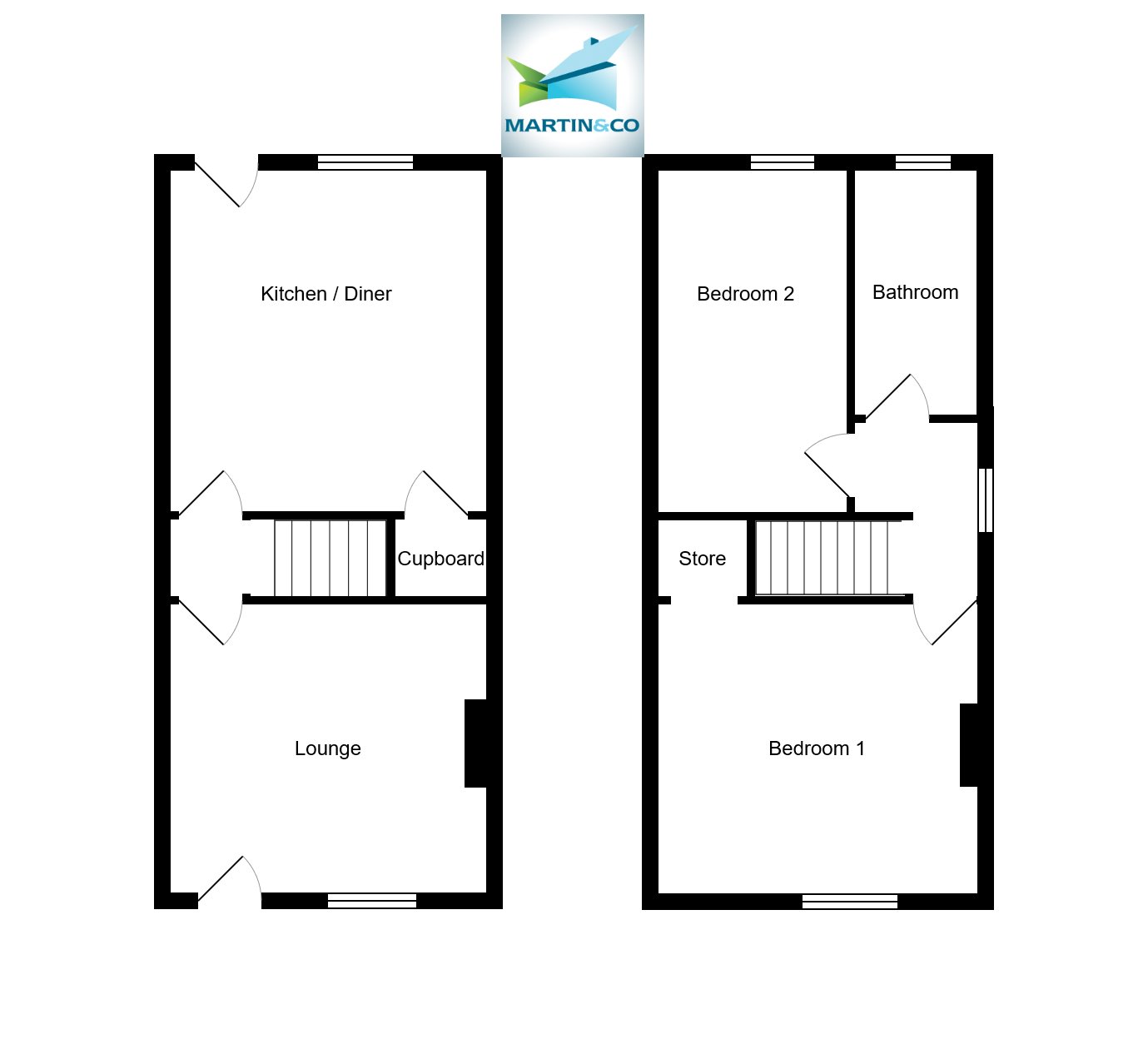 2 Bedrooms End terrace house for sale in Robbins Terrace, Featherstone, Pontefract WF7