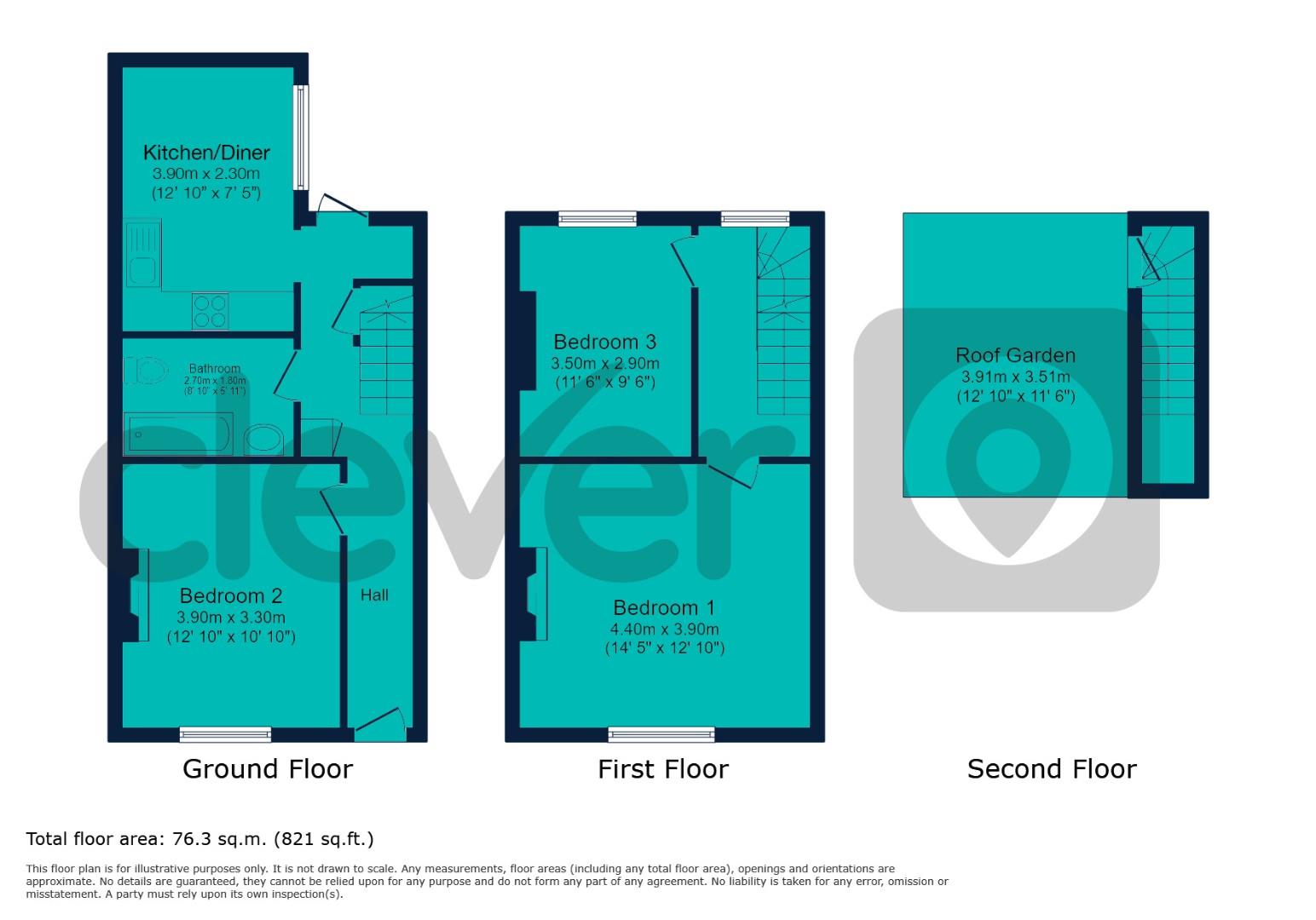 15, Providence Street, Plymouth floorplan