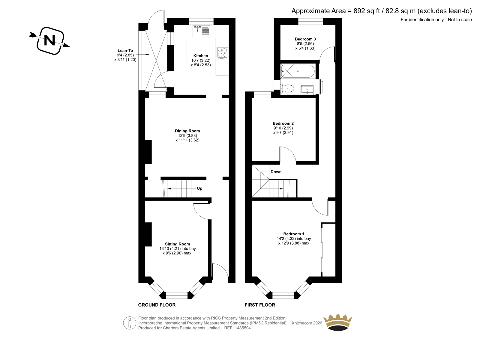 79, Monmouth Road, Hampshire floorplan