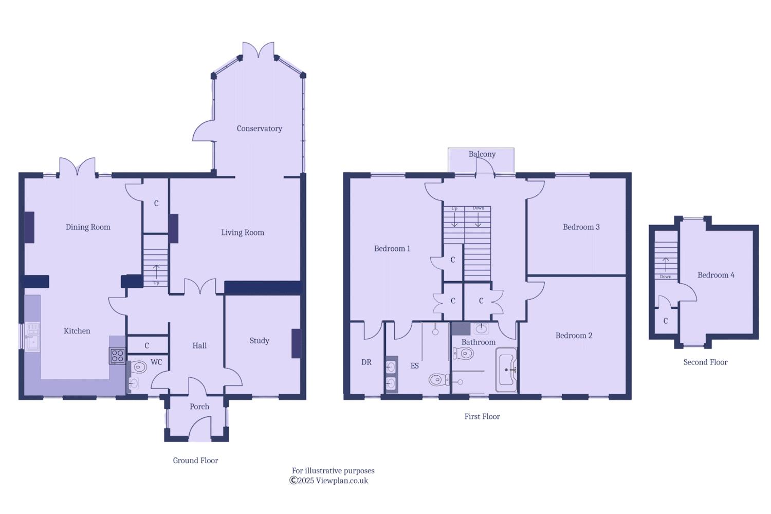 Leckwith, Cardiff floorplan
