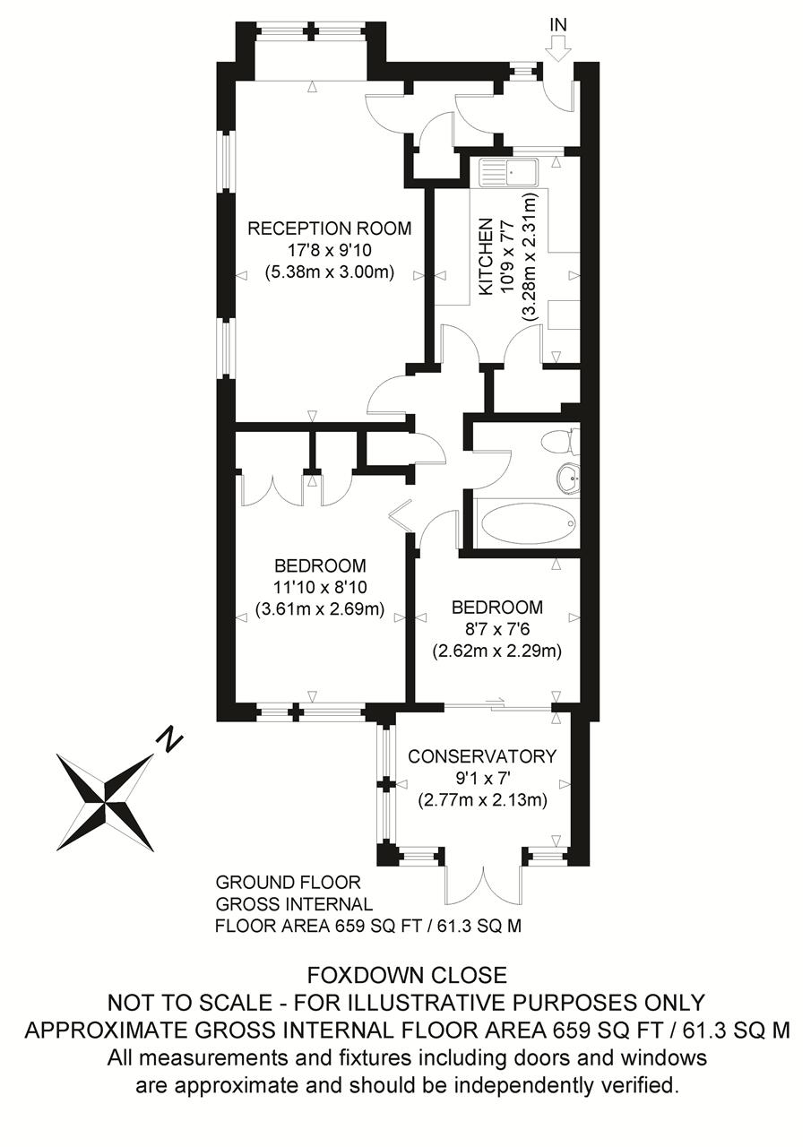 10, Foxdown Close, Canterbury floorplan