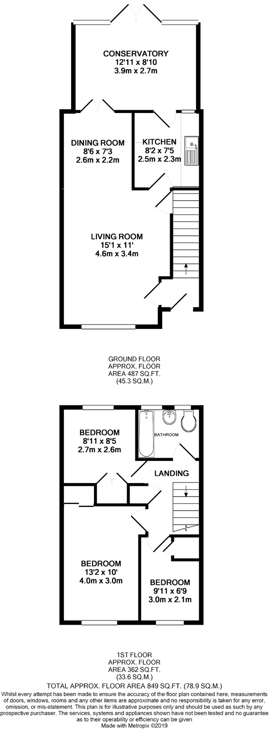 3 Bedrooms Terraced house for sale in Lynwood Drive, Mytchett, Camberley, Surrey GU16