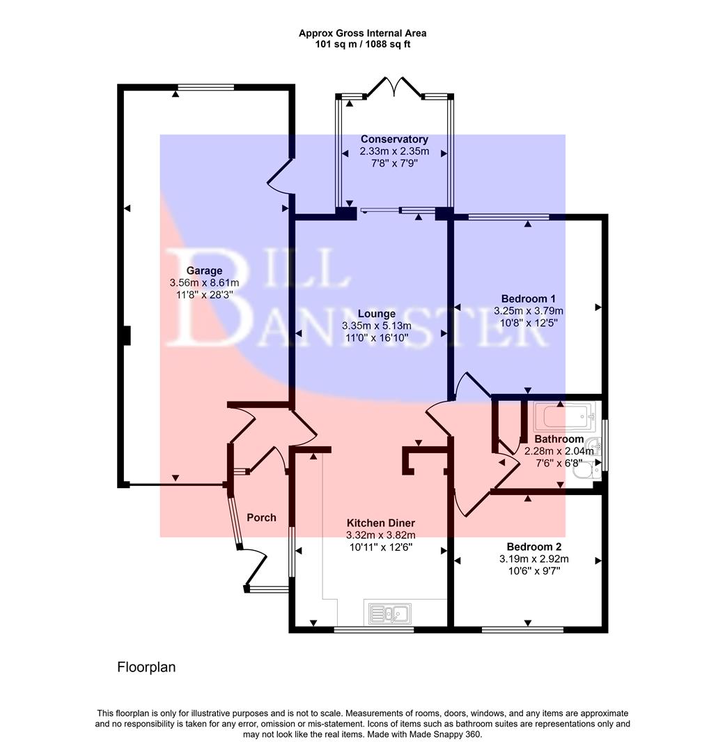 The Couplings, 17, Atlantic Way, Truro floorplan
