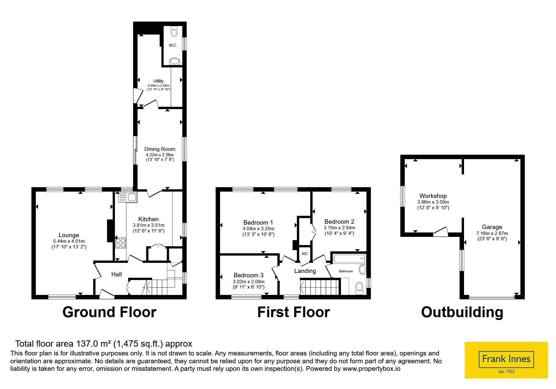 74, Shelford Road, Nottingham floorplan