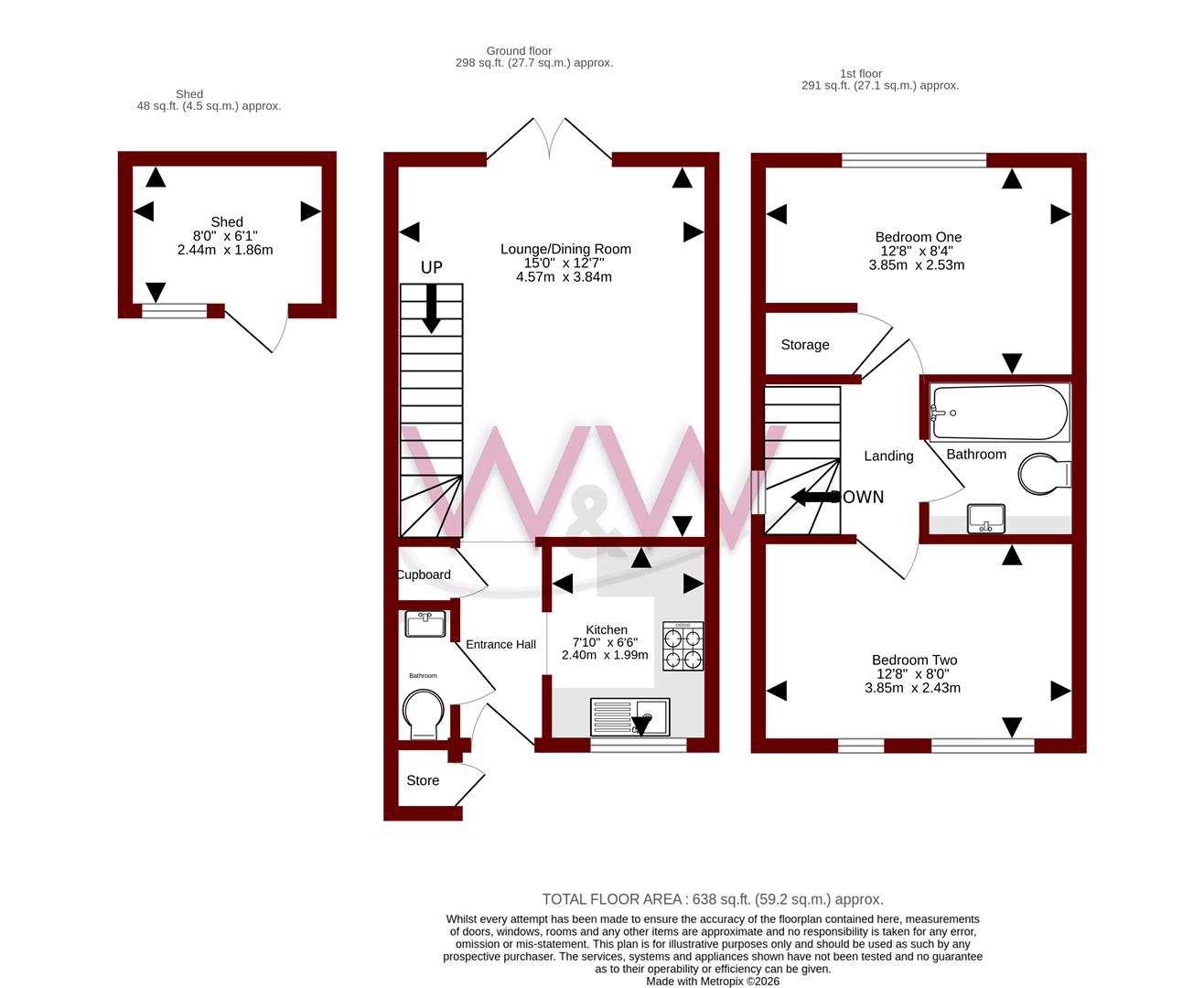 29, Rattigan Gardens, Fareham floorplan
