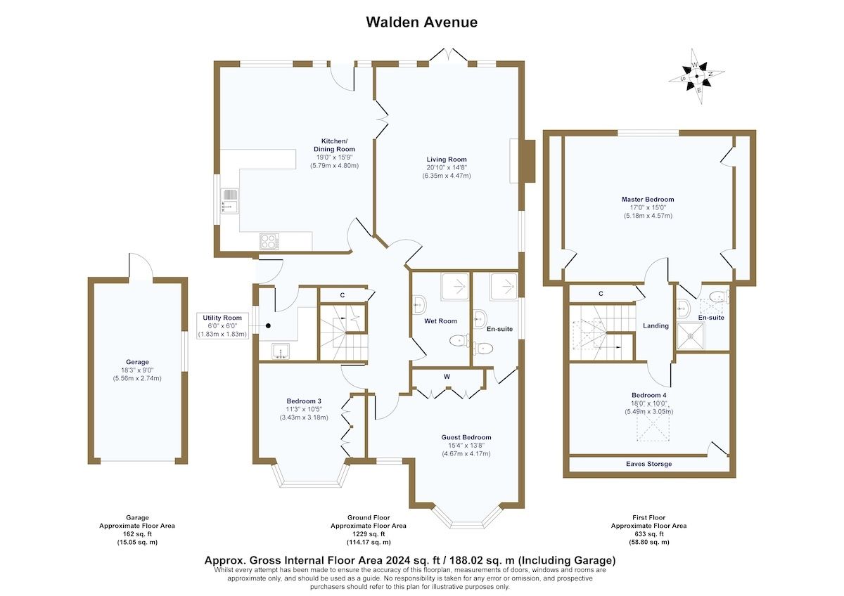 18 Walden Avenue, Reading floorplan