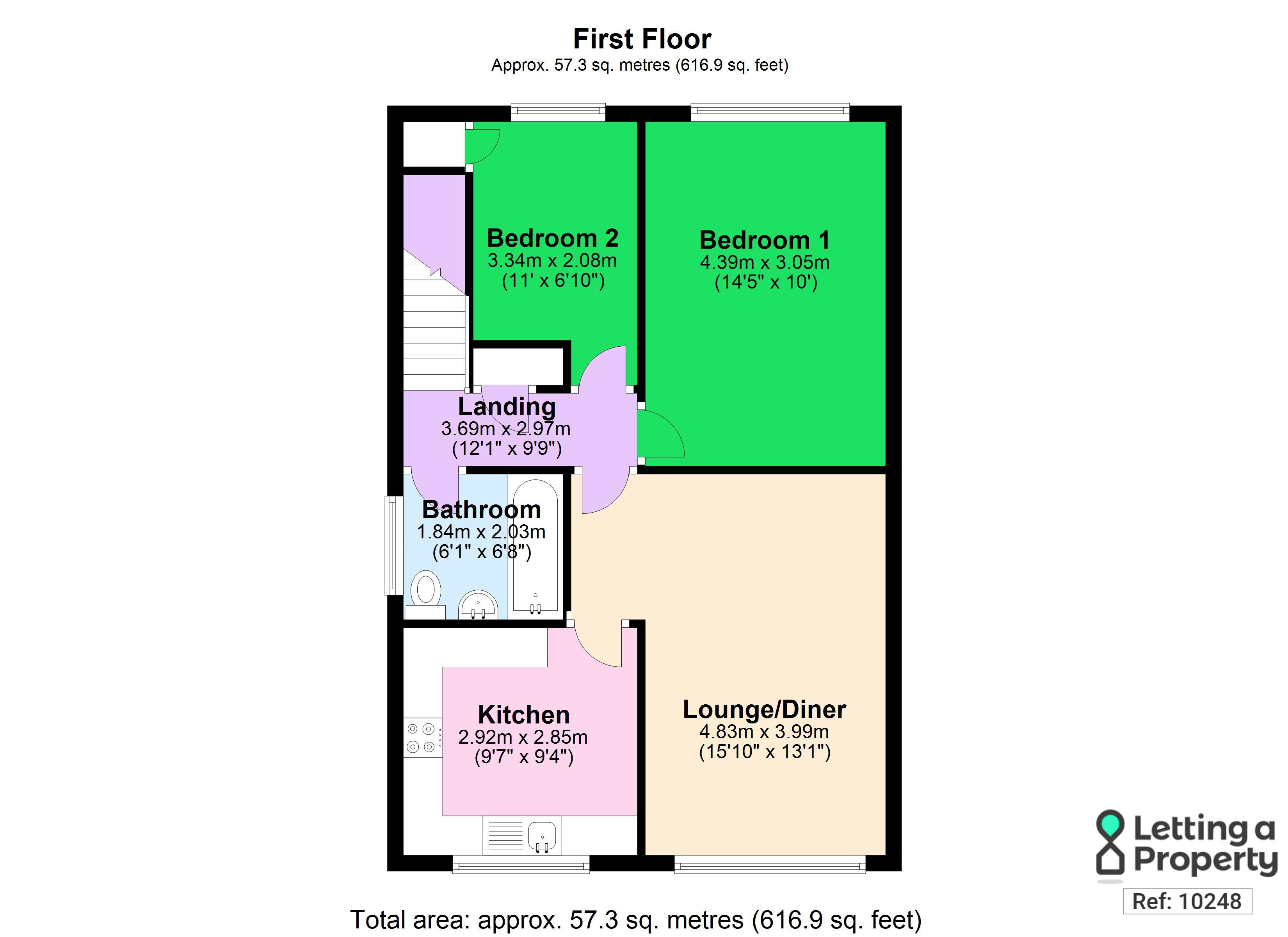 5, Trevor Close, Harrow floorplan