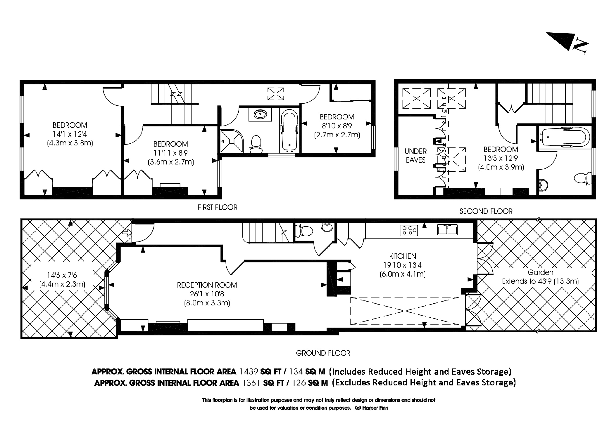 4 Bedrooms  to rent in Rothschild Road, London W4