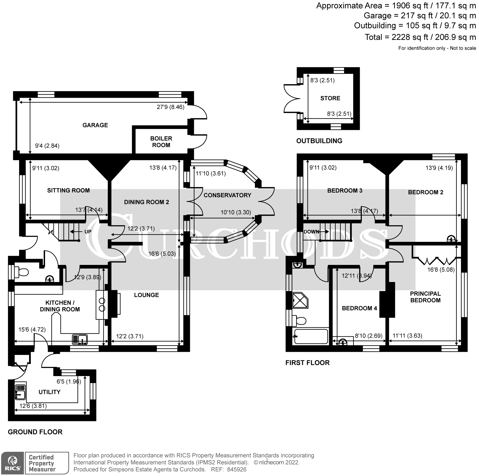 Hockering Gardens, Woking GU22, 4 bedroom detached house for sale
