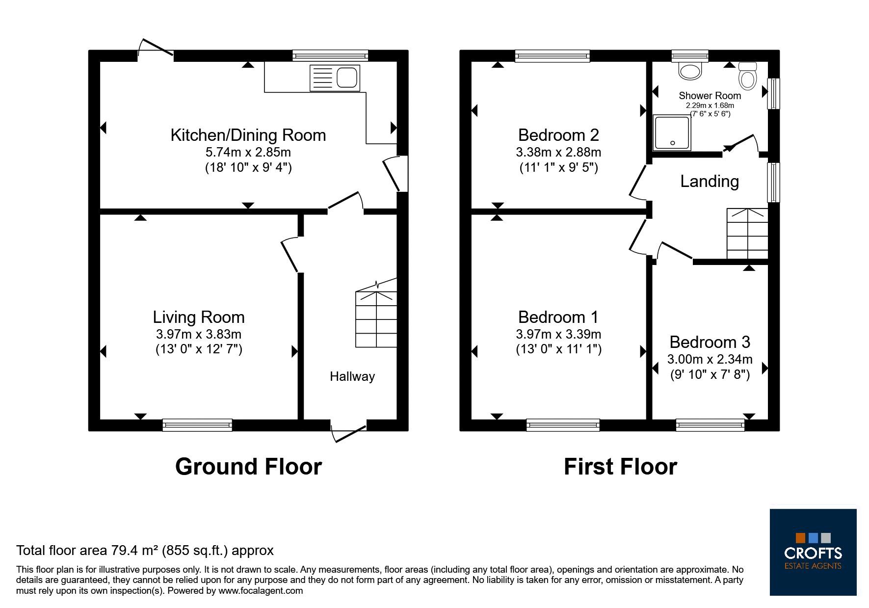 39, Sandringham Road, Cleethorpes floorplan