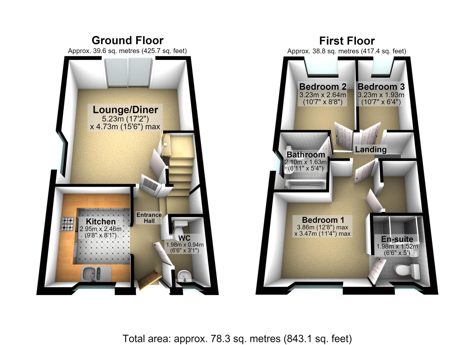 28 Ise Valley Way, Wellingborough floorplan