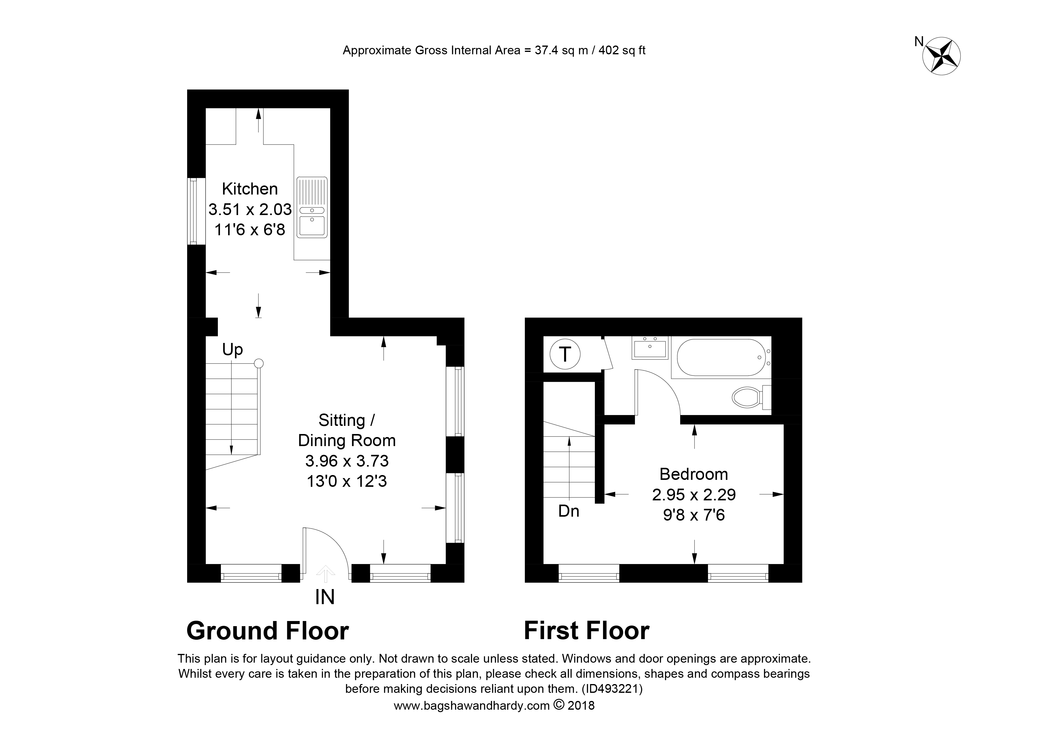 1 Bedrooms Maisonette for sale in Horley Road, Redhill RH1