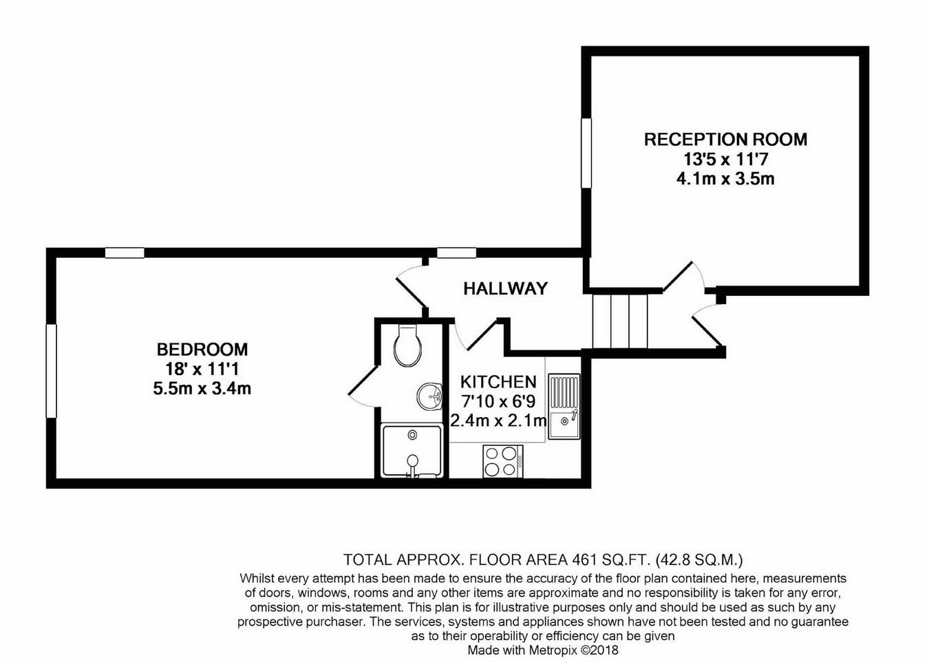 1 Bedrooms Flat to rent in Grosvenor Gardens, Willesden Green, London NW2