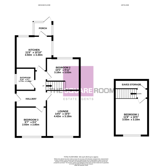 20, Hexham Avenue, Cleveleys floorplan