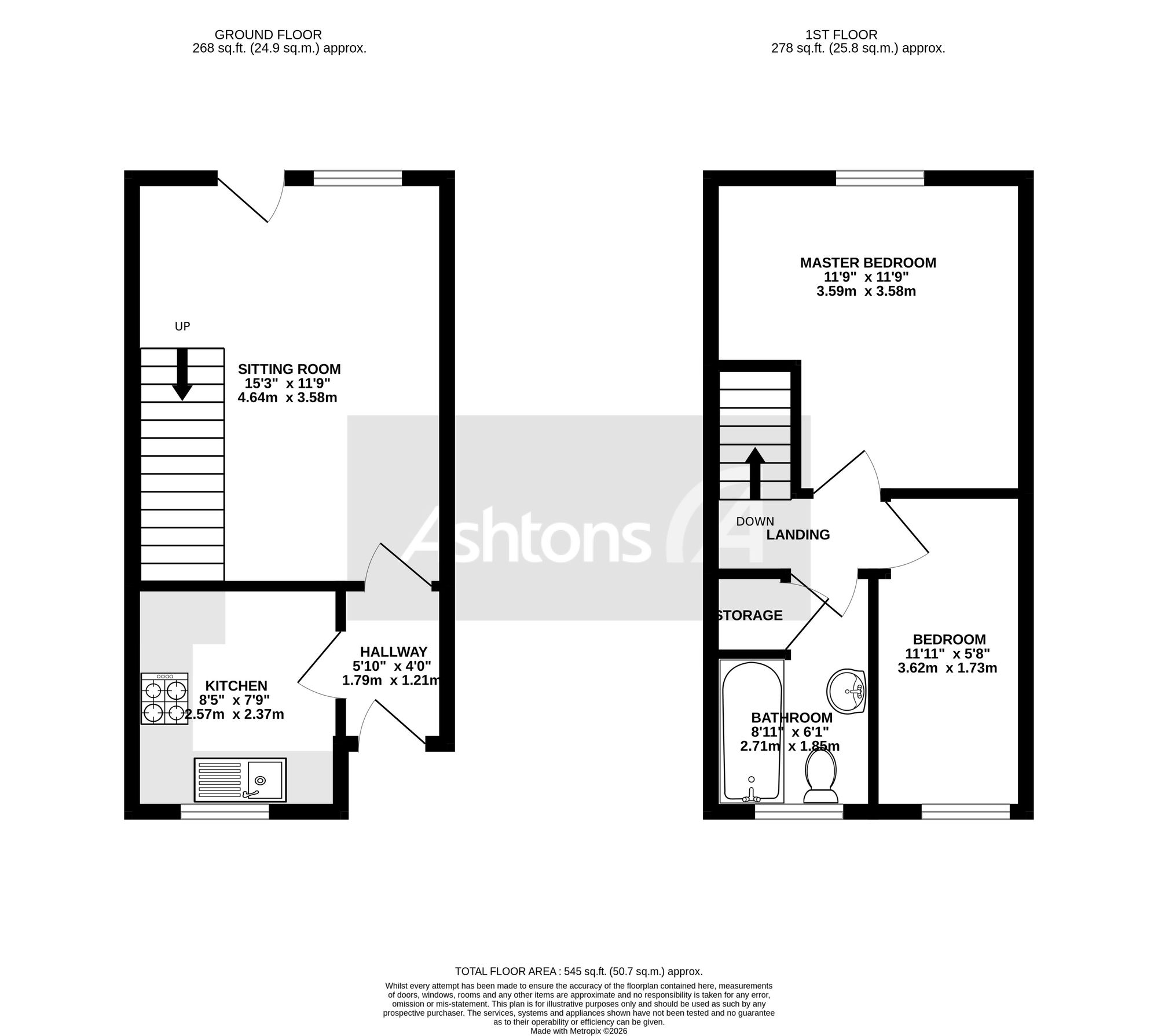 62 Shanklin Close, Warrington floorplan