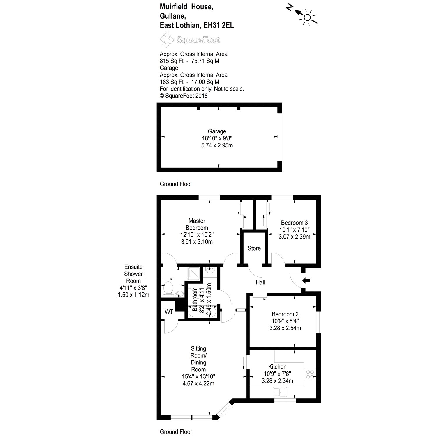 3 Bedrooms  for sale in Muirfield House, Gullane, East Lothian EH31
