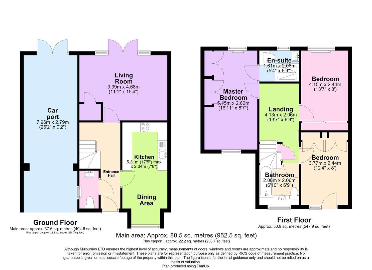 1, Chervil Road, Hemel Hempstead floorplan