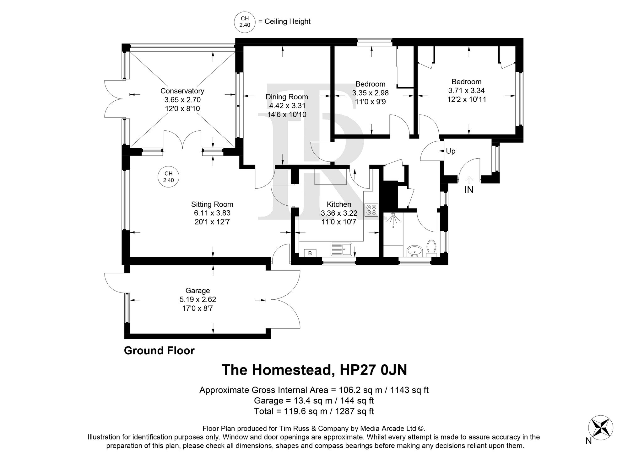 The Homestead New Road, Princes Risborough floorplan
