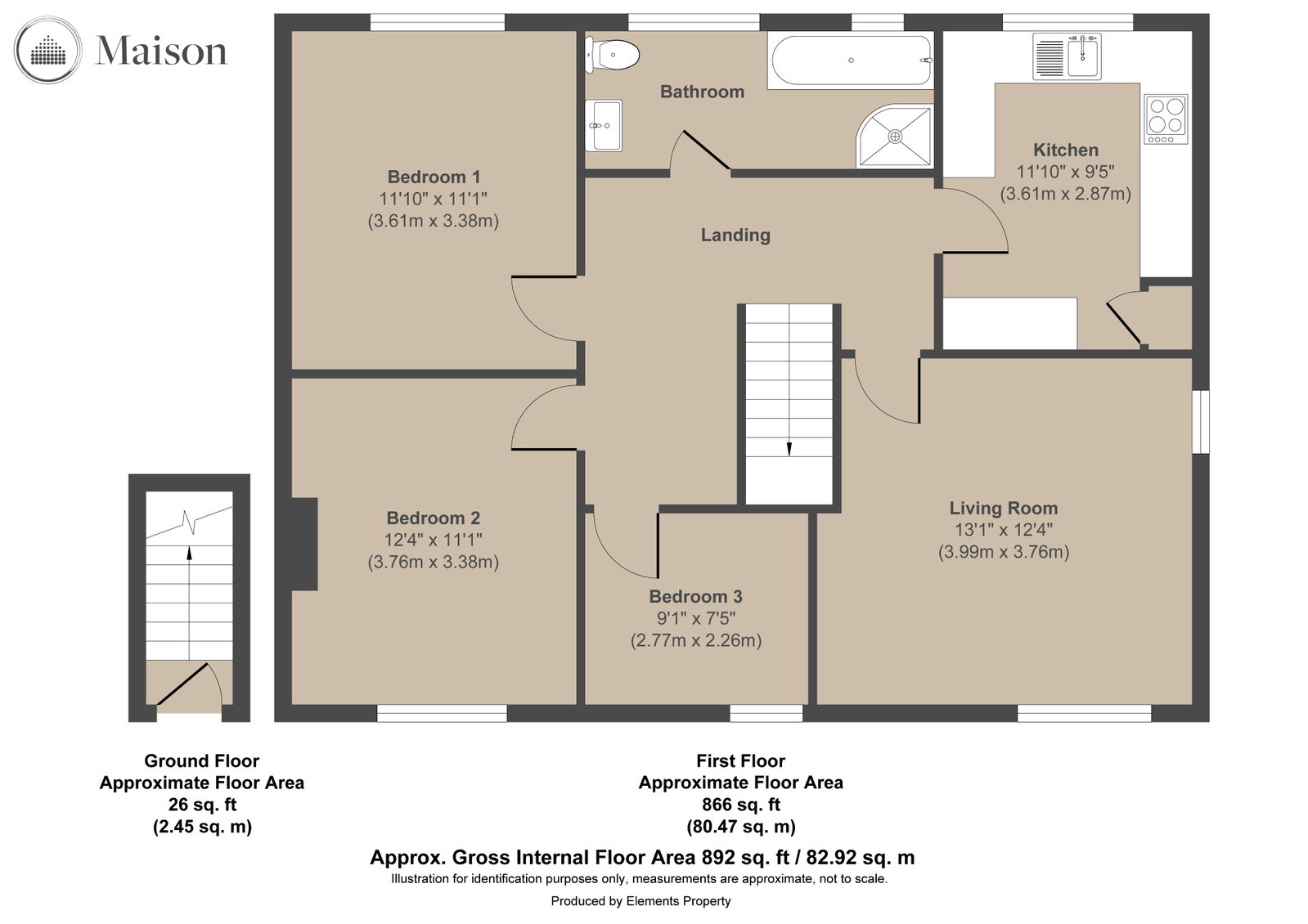 45, Imberhorne Lane, East Grinstead floorplan