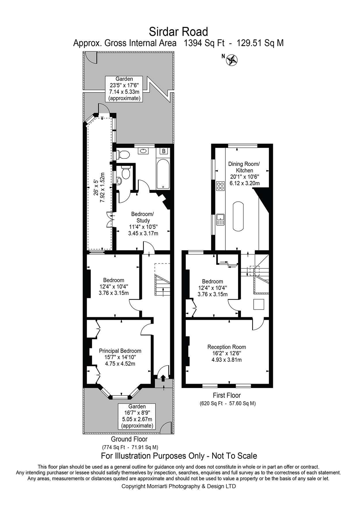 Sirdar Road, London floorplan