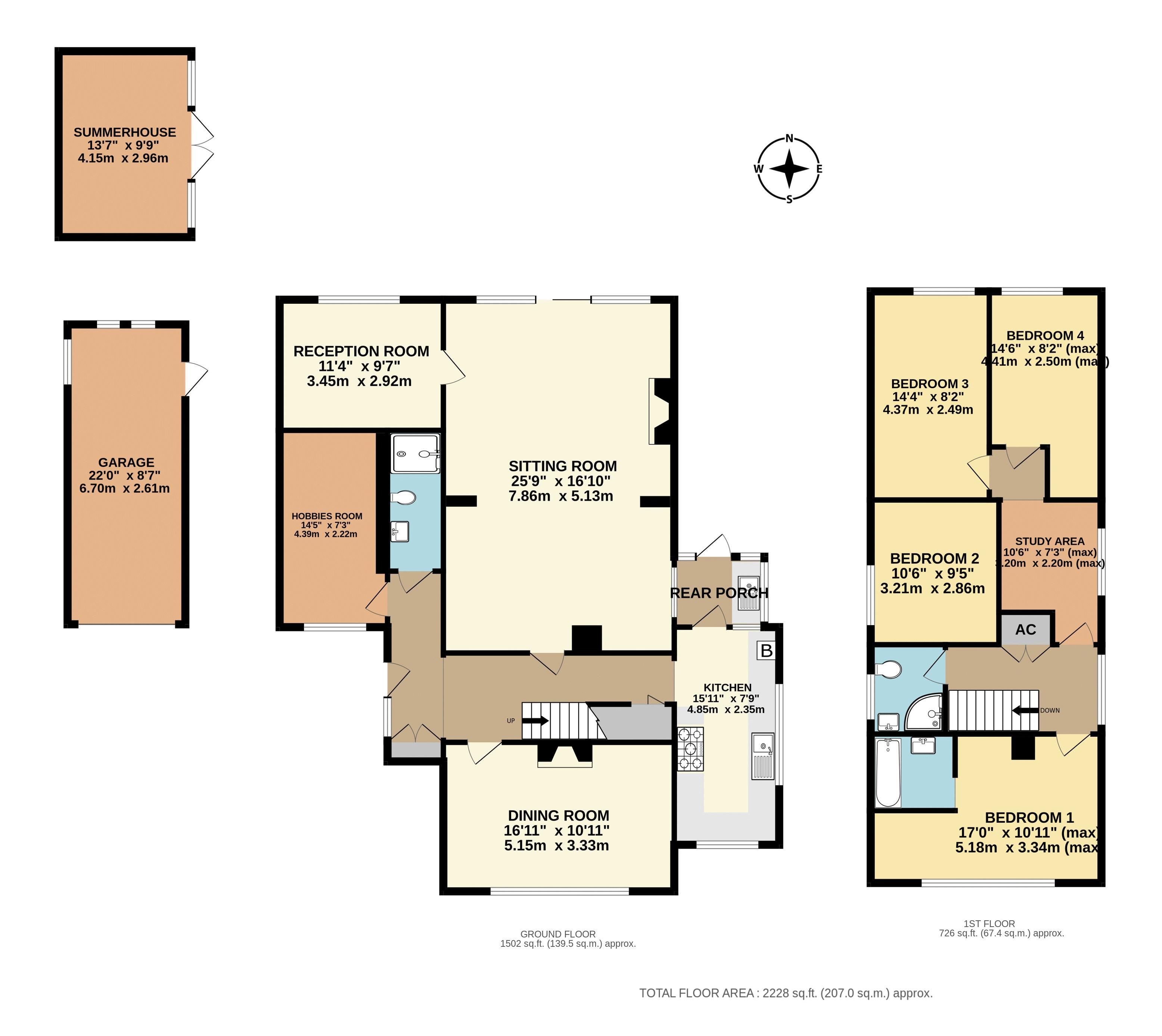 Sukina, Furnham Crescent, Chard floorplan