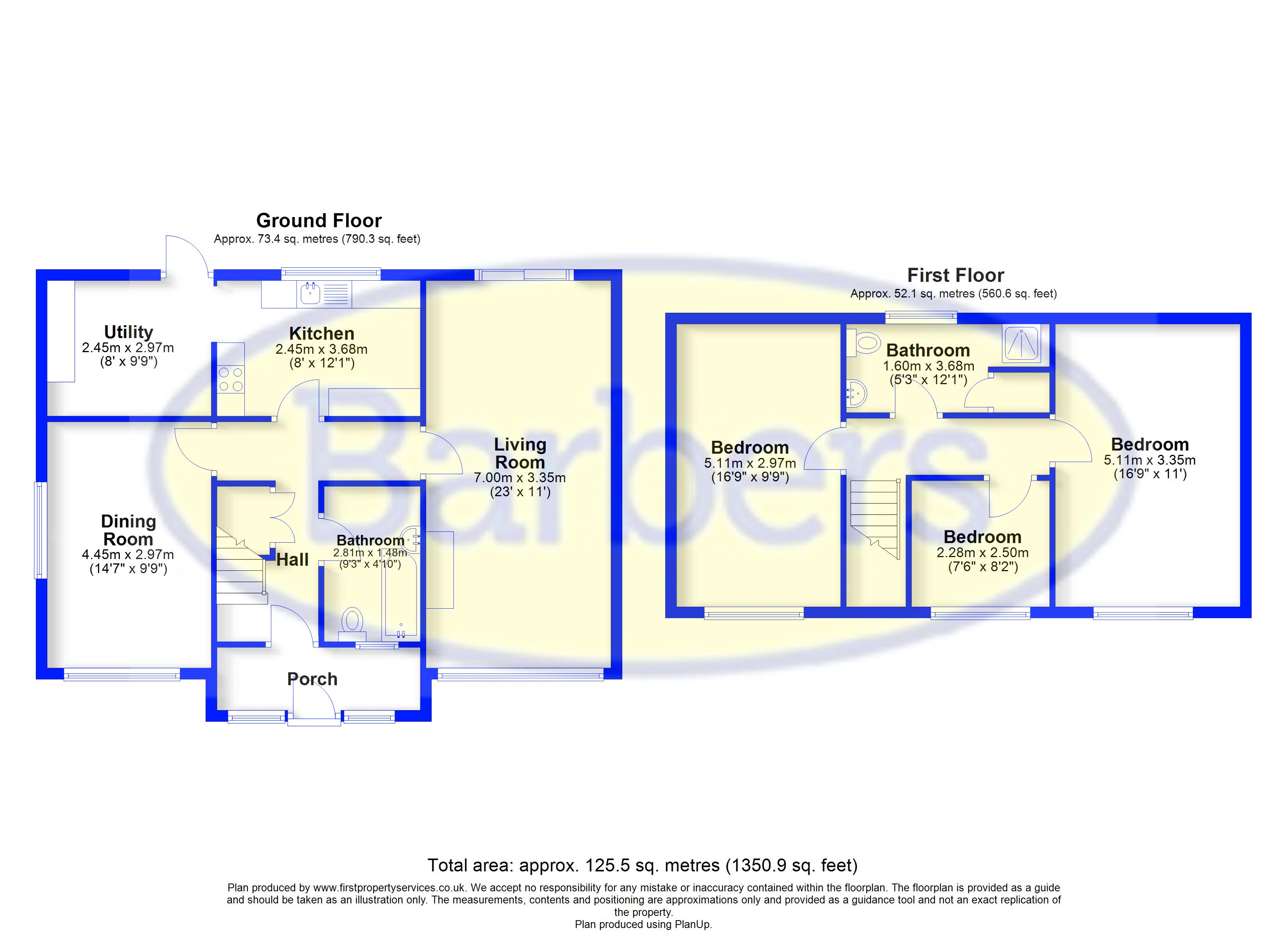 1, Martin Dale, Market Drayton floorplan