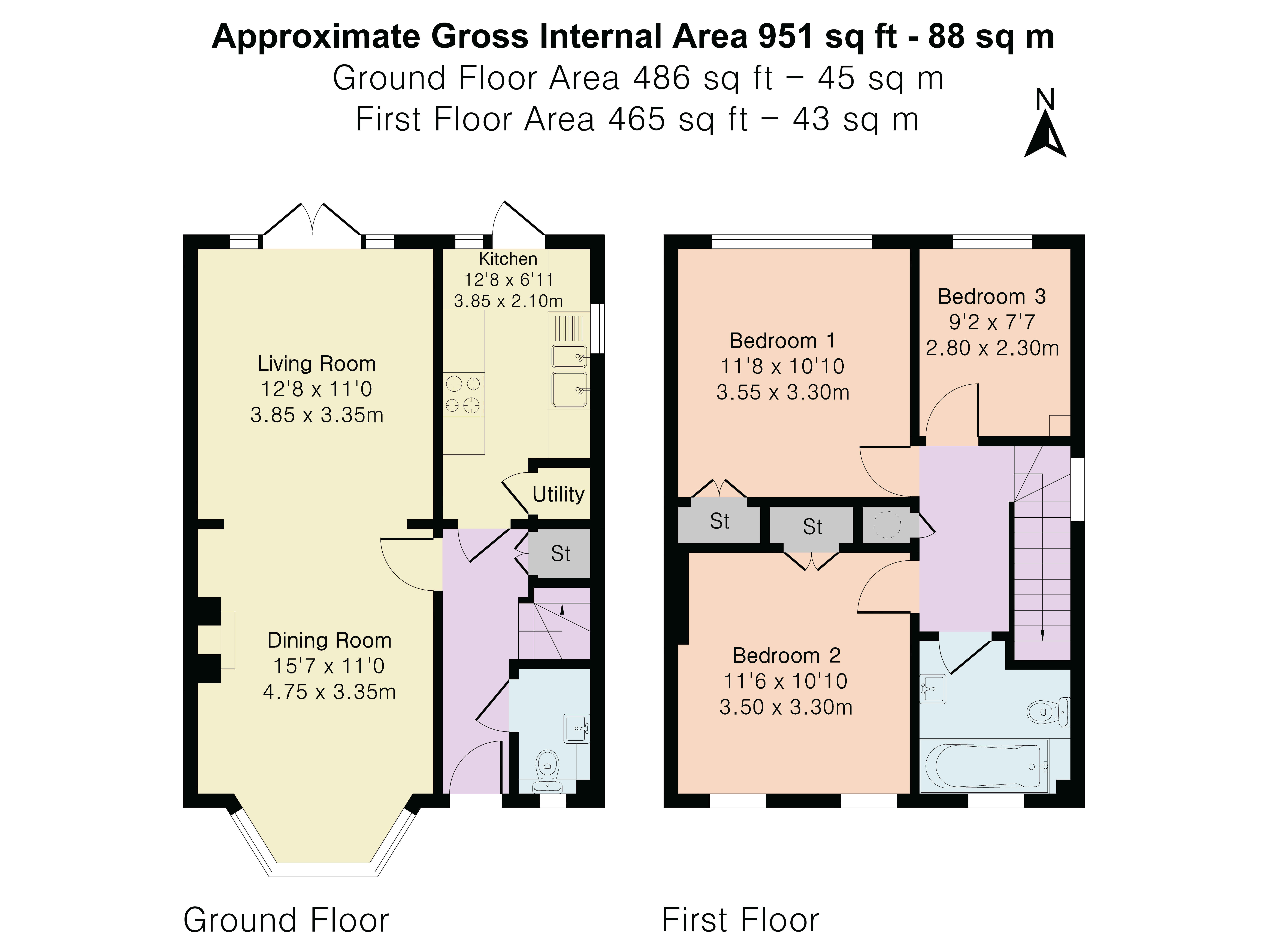 Goring on Thames floorplan