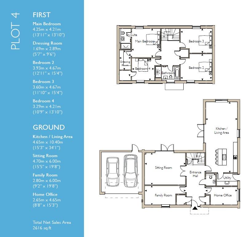 Plot 4, The Old Glove Factory, Brockleaze, Corsham floorplan